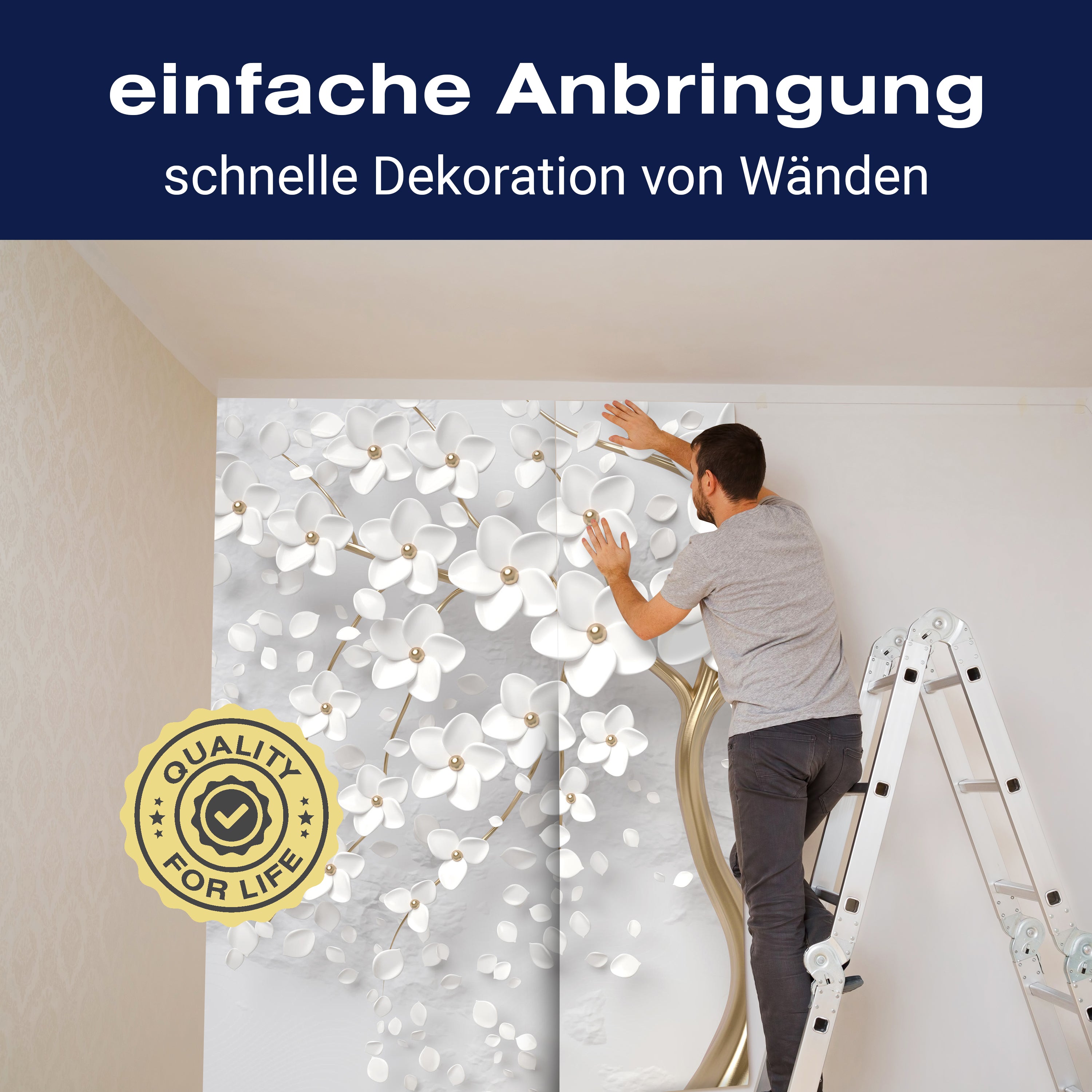 Fototapete Baum Weiß 1 M1805 - Bild 3 Fototapete Baum Weiß 1 M1805 - Bild 3