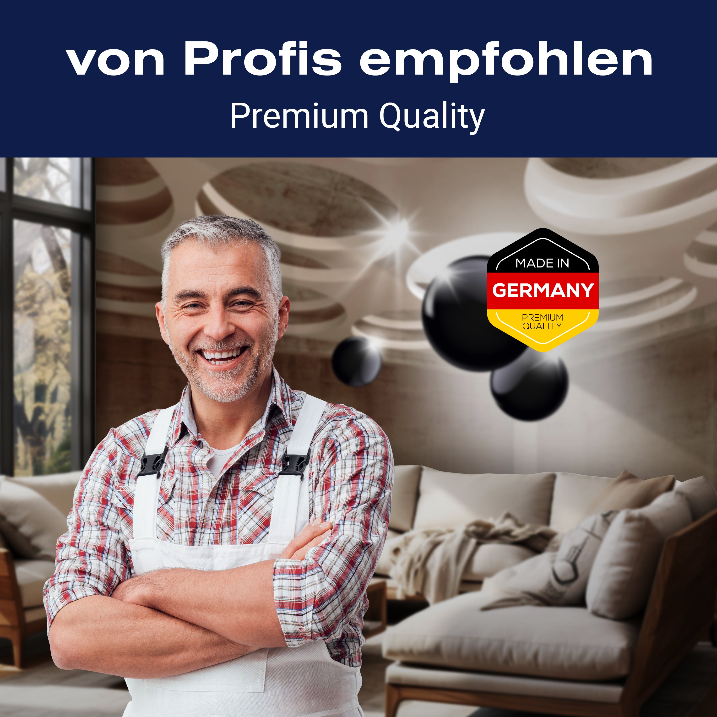 Fototapete Schwarze Kugeln M1813 - Bild 5 Fototapete Schwarze Kugeln M1813 - Bild 5