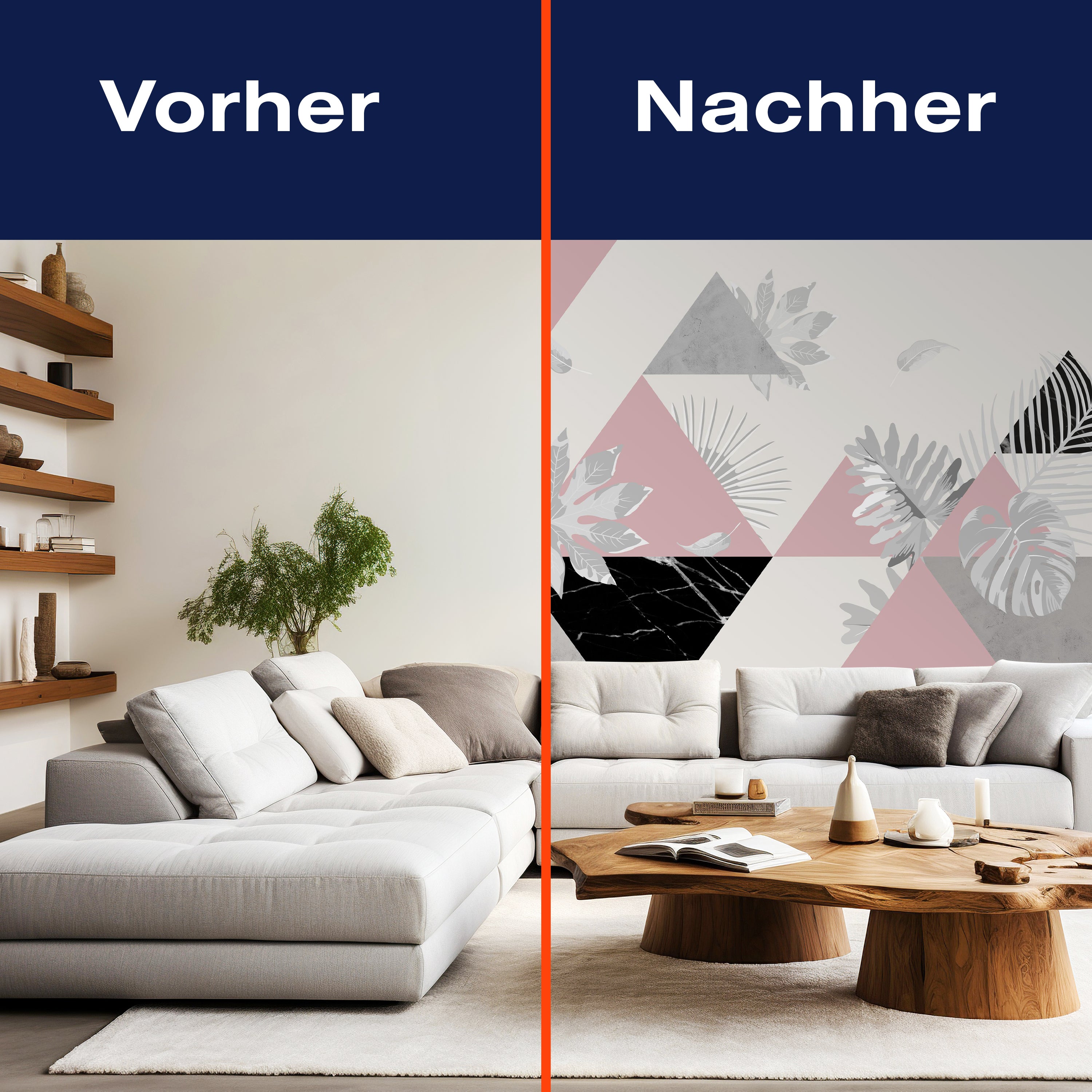 Fototapete Dreiecke Modern M1826 - Bild 9 Fototapete Dreiecke Modern M1826 - Bild 9