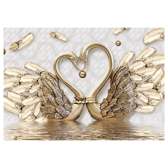 Fototapete Goldener Schwan Edel M1831 - Bild 2 Fototapete Goldener Schwan Edel M1831 - Bild 2