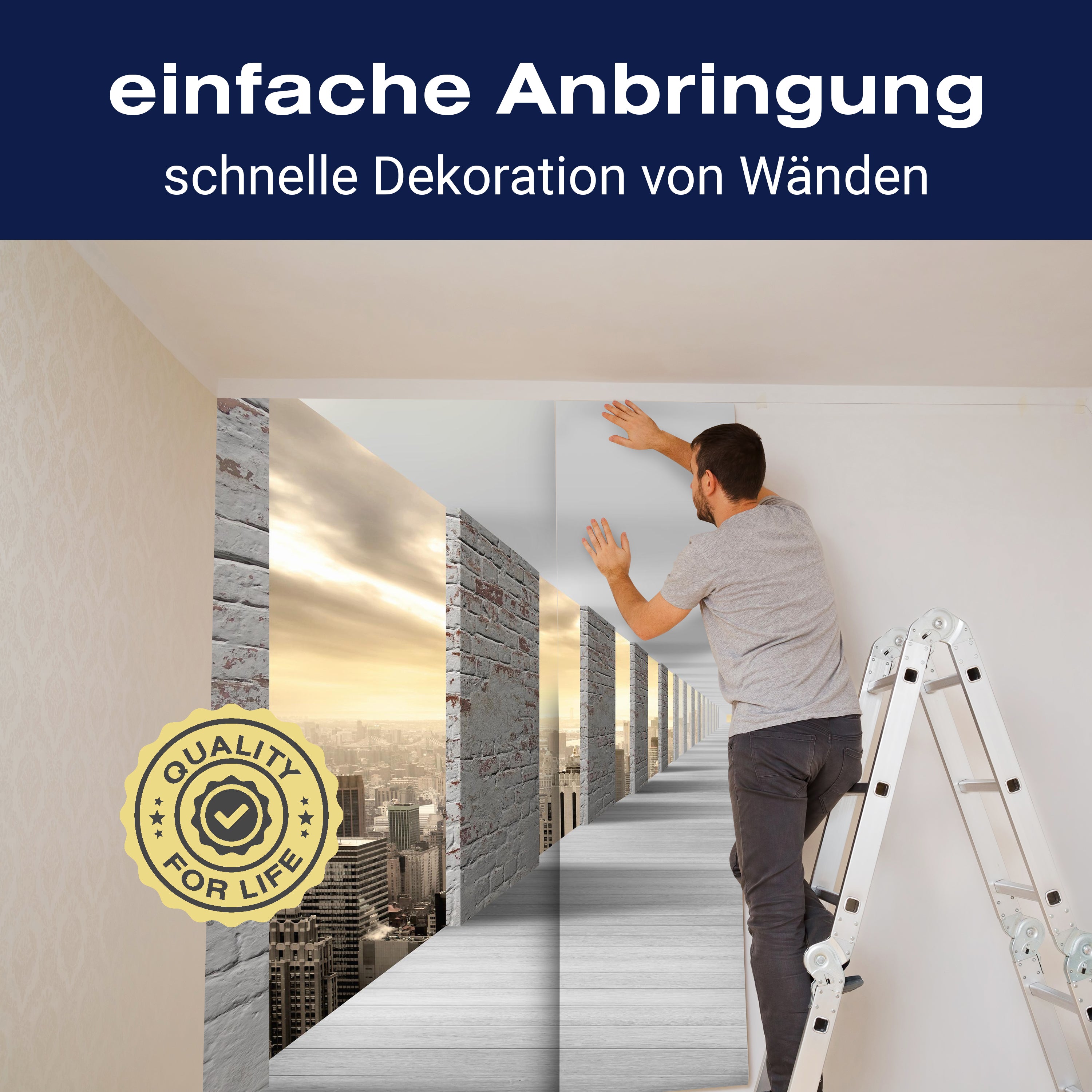 Fototapete New York 3D M1842 - Bild 3 Fototapete New York 3D M1842 - Bild 3