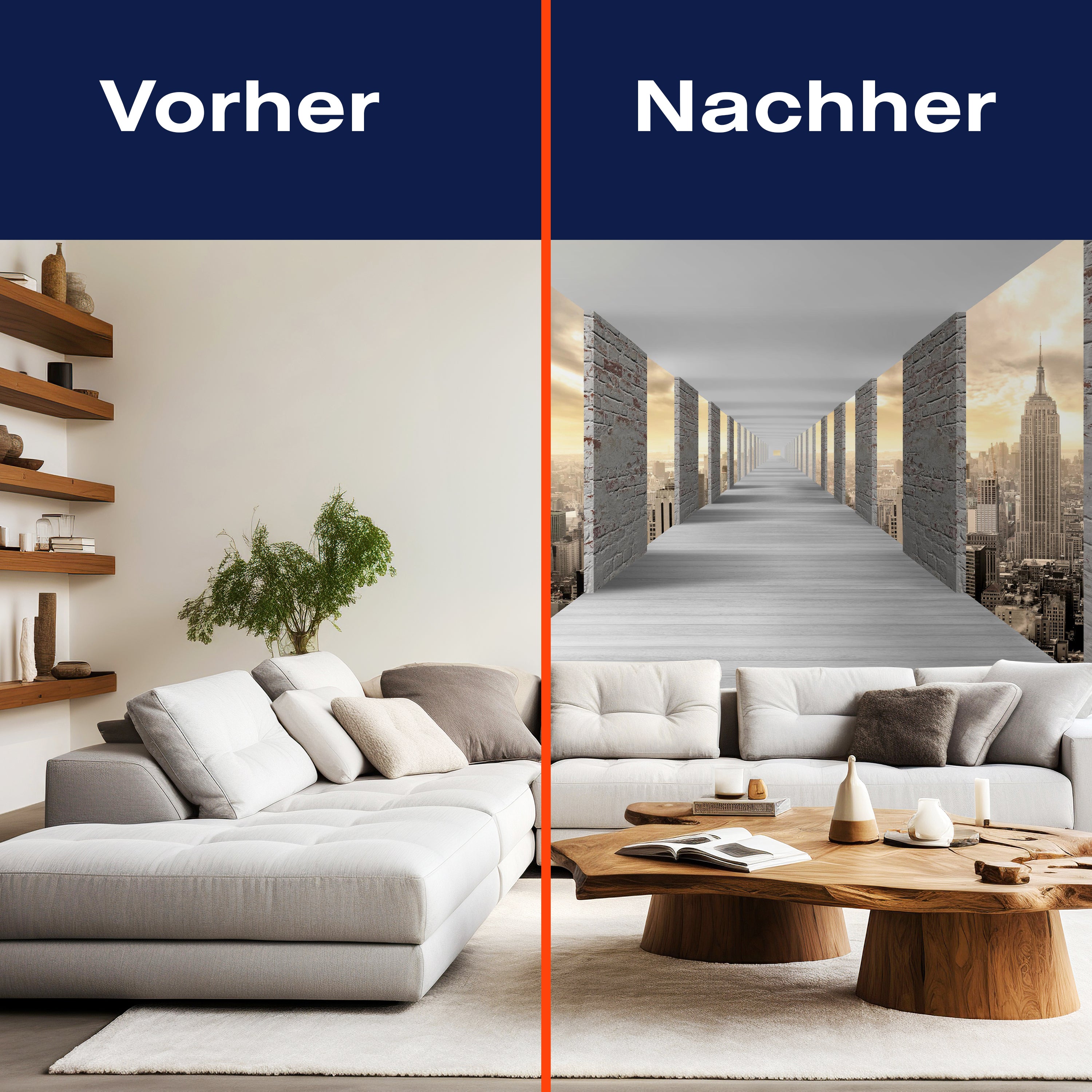 Fototapete New York 3D M1842 - Bild 9 Fototapete New York 3D M1842 - Bild 9