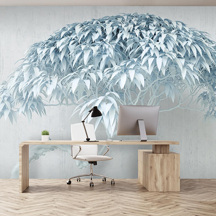 Fototapete Baum Blau 3D M1906 - Bild 1 Fototapete Baum Blau 3D M1906 - Bild 1