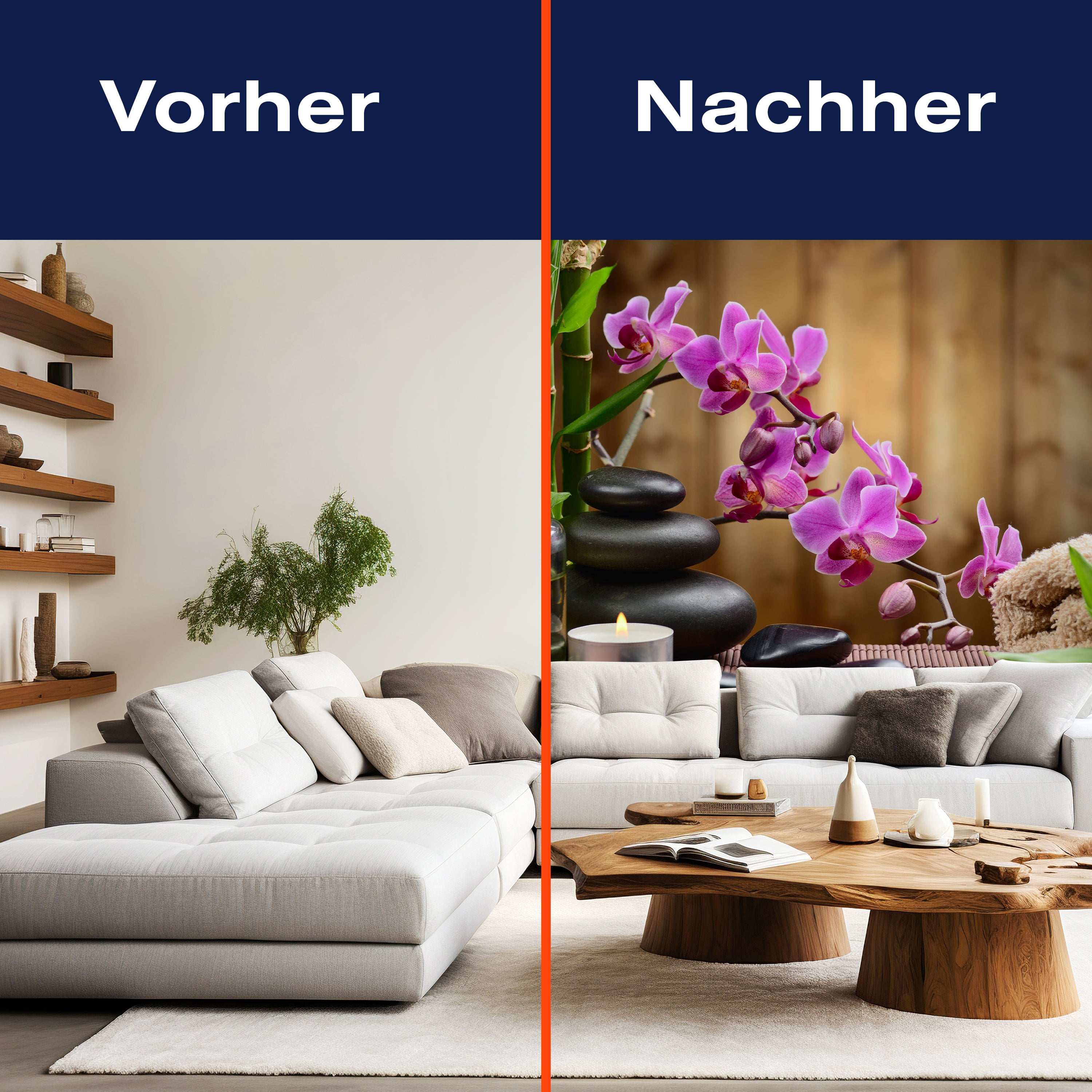 Fototapete Spa Steine Öl Bambus Rosa Orchideen M4816 - Bild 9 Fototapete Spa Steine Öl Bambus Rosa Orchideen M4816 - Bild 9