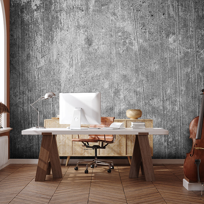 Fototapete Betonmauer Wand Schwarz M4875 - Bild 1 Fototapete Betonmauer Wand Schwarz M4875 - Bild 1