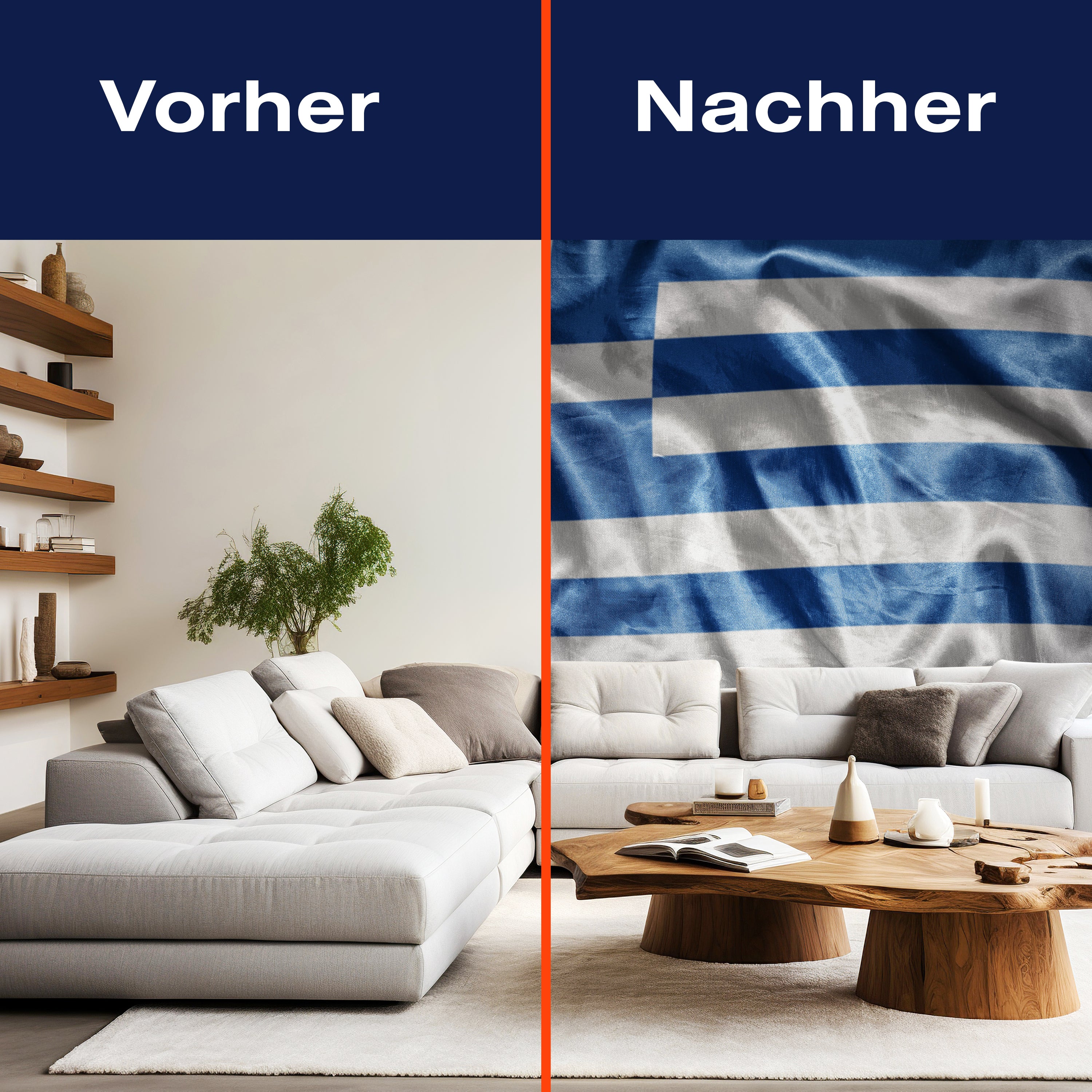 Fototapete Wehende Griechische Flagge M4917 - Bild 9 Fototapete Wehende Griechische Flagge M4917 - Bild 9