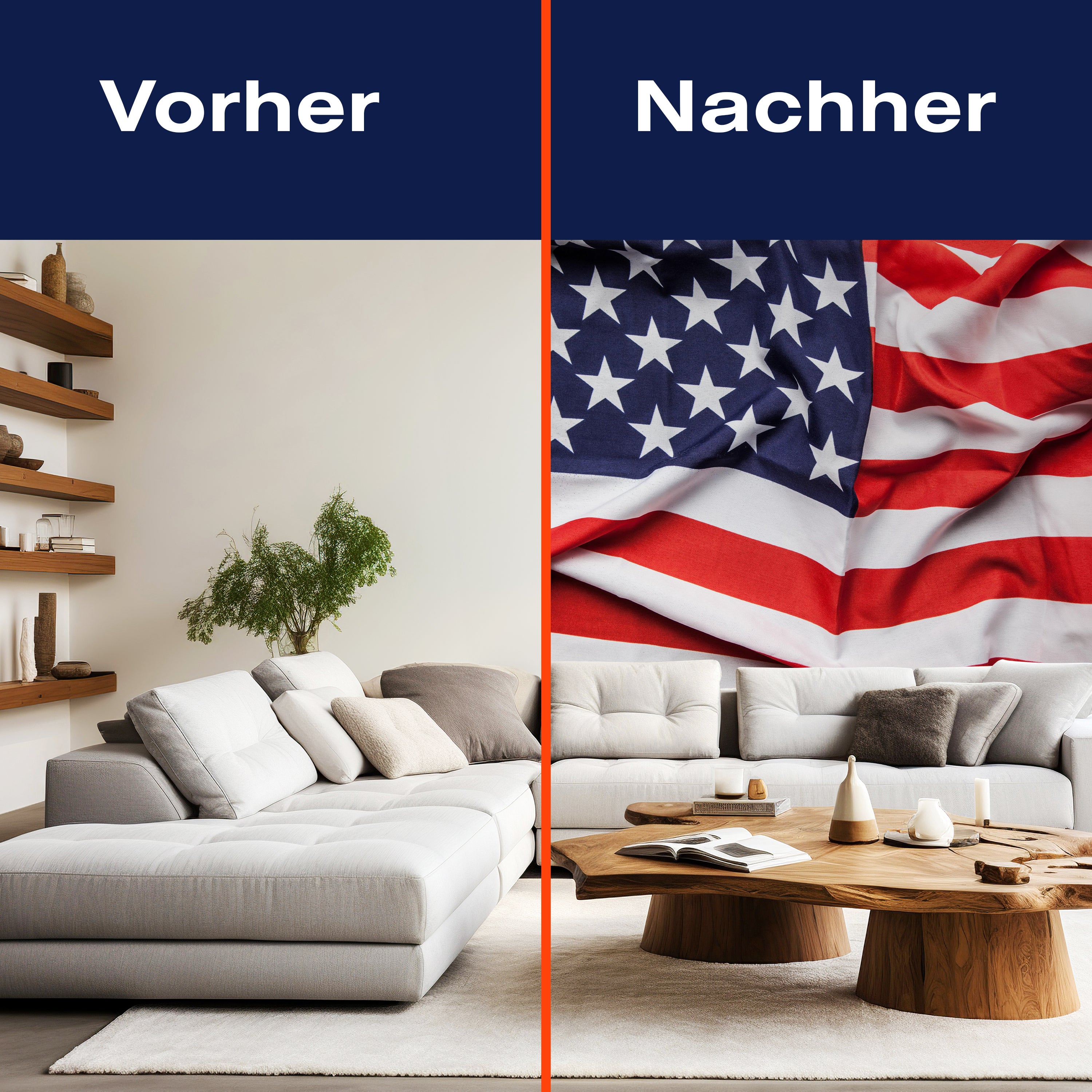 Fototapete Flagge USA Amerika M4944 - Bild 9 Fototapete Flagge USA Amerika M4944 - Bild 9