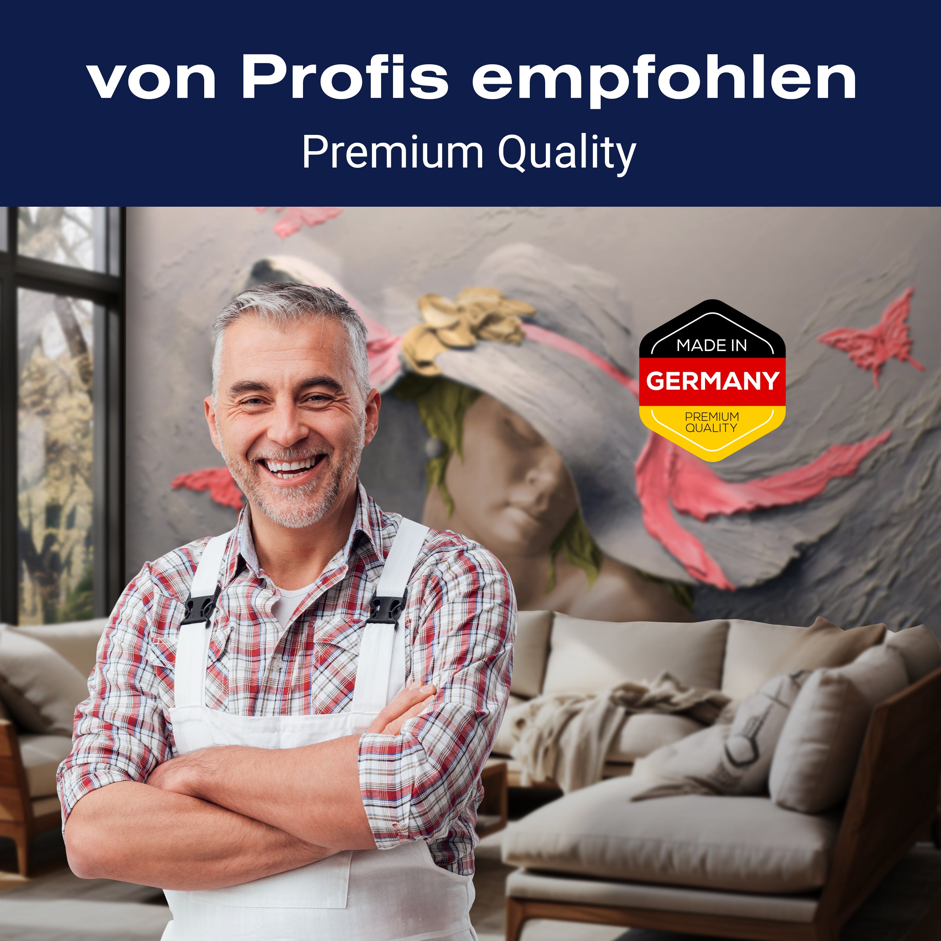 Fototapete Skulptur Frau rot Schmetterlinge Wand M5269 - Bild 5 Fototapete Skulptur Frau rot Schmetterlinge Wand M5269 - Bild 5