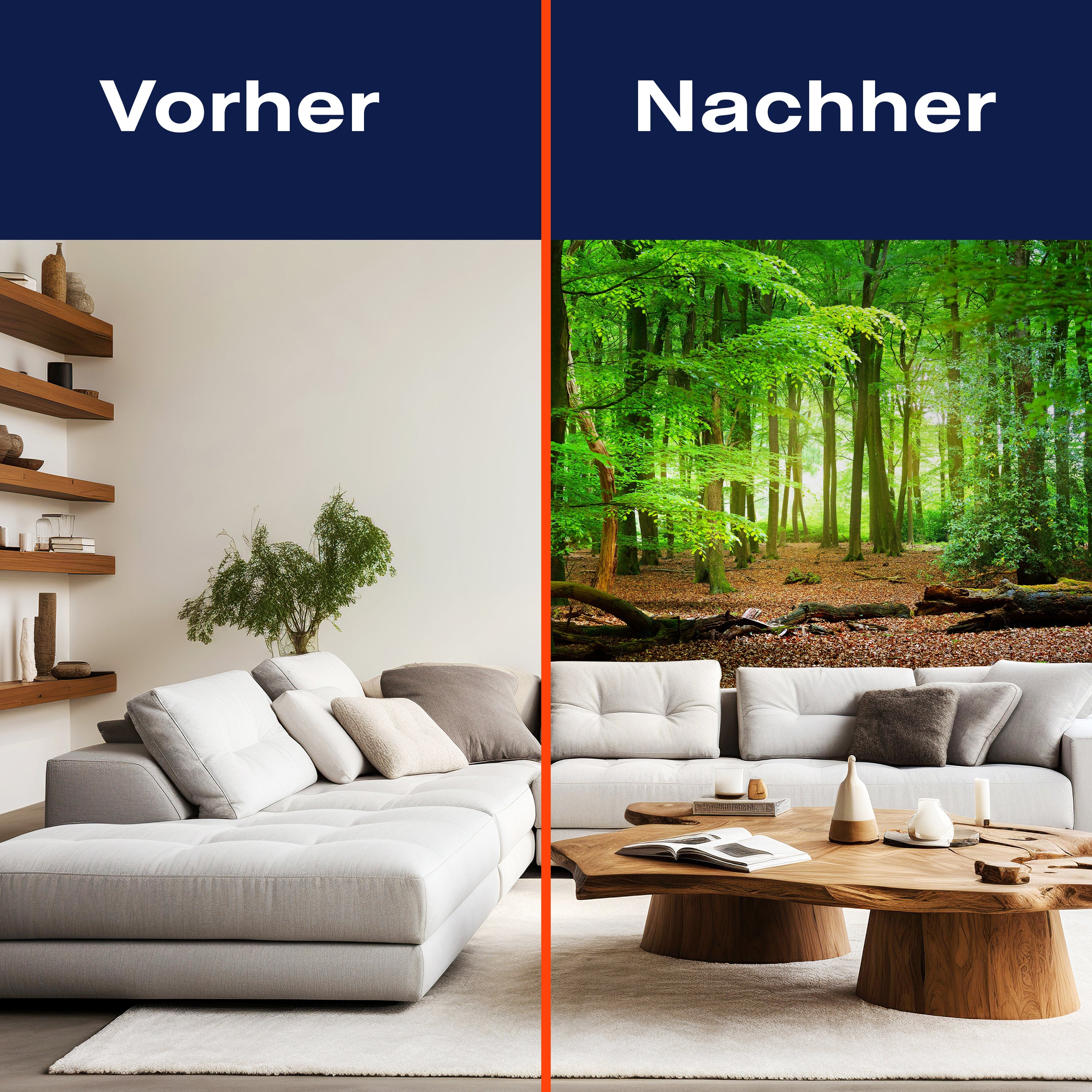 Fototapete Wald Sommer Natur M5667 - Bild 9 Fototapete Wald Sommer Natur M5667 - Bild 9