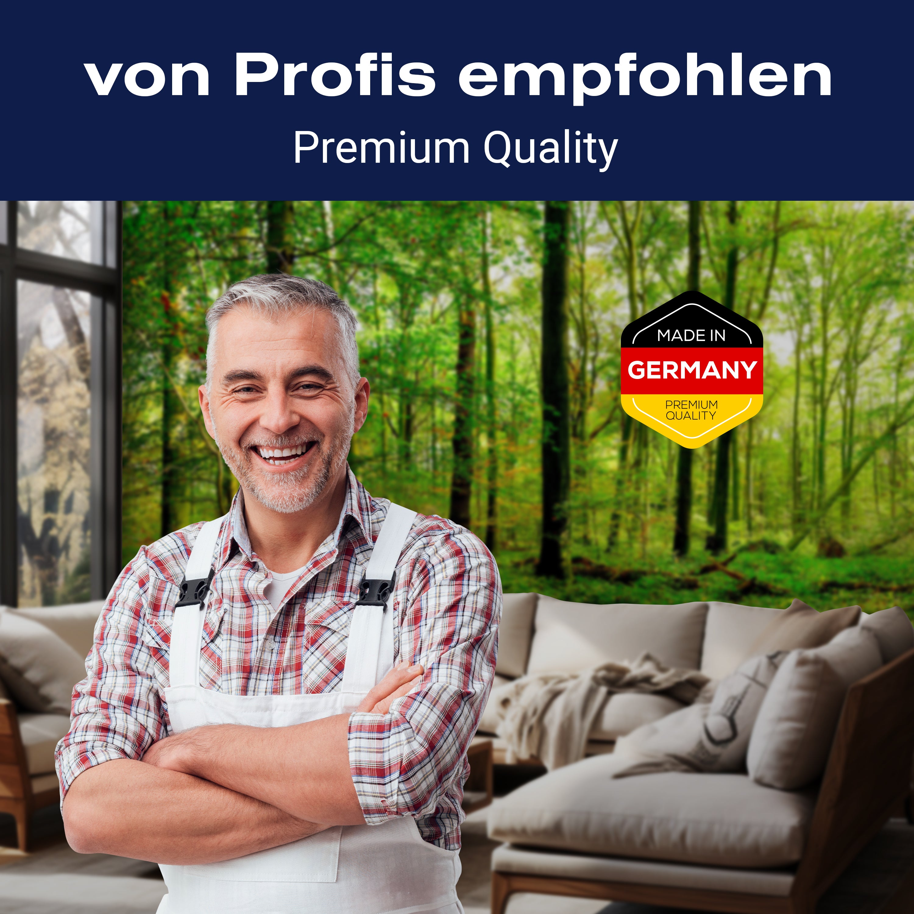 Fototapete Wald Blätter Natur M5679 - Bild 5 Fototapete Wald Blätter Natur M5679 - Bild 5