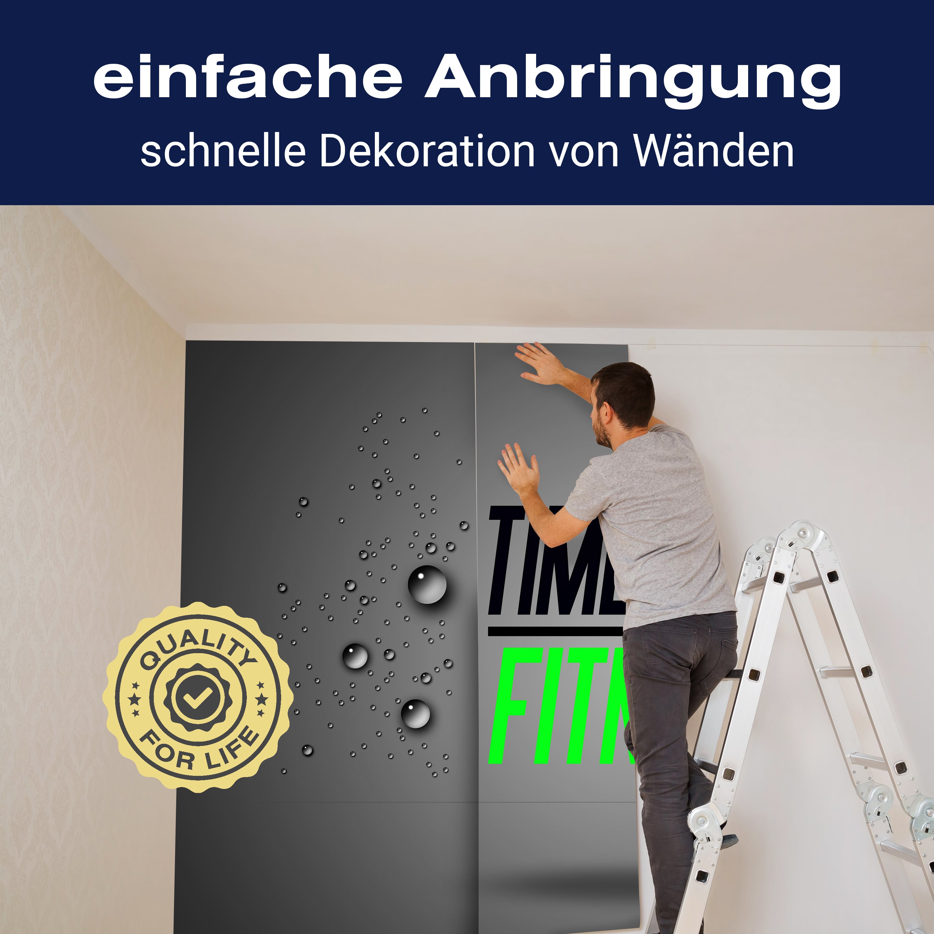 Fototapete Spruch Time for Fitness M5694 - Bild 3 Fototapete Spruch Time for Fitness M5694 - Bild 3