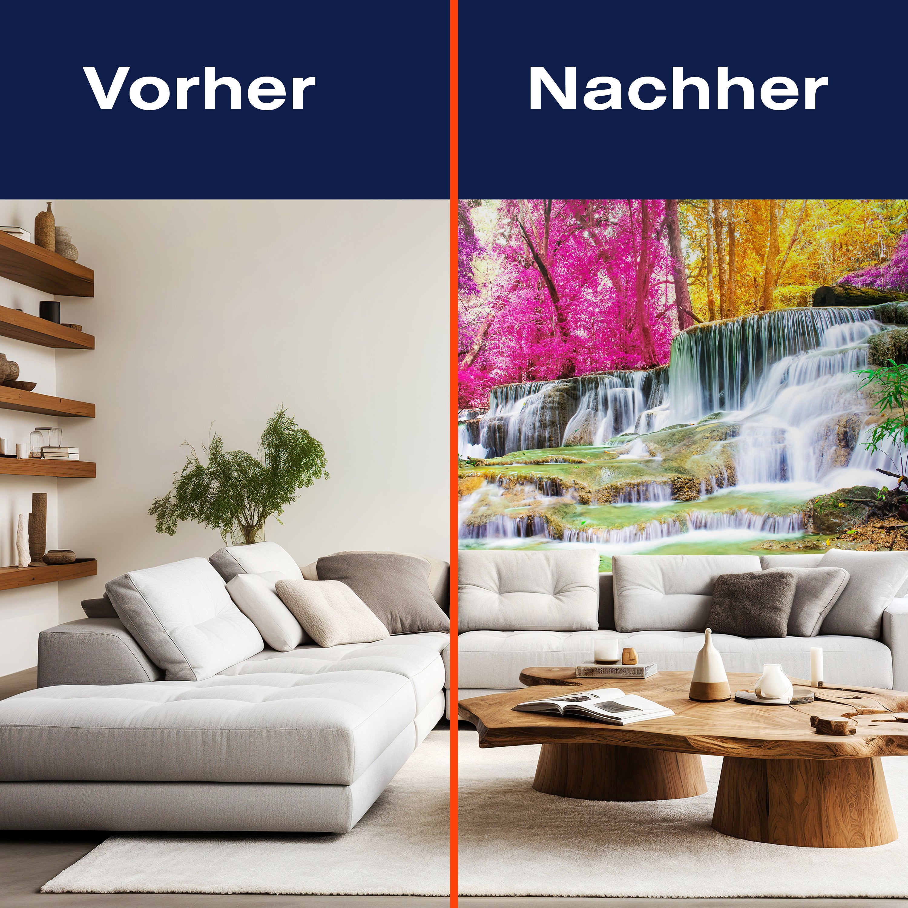 Fototapete Wasserfall in Asien M5764 - Bild 9 Fototapete Wasserfall in Asien M5764 - Bild 9