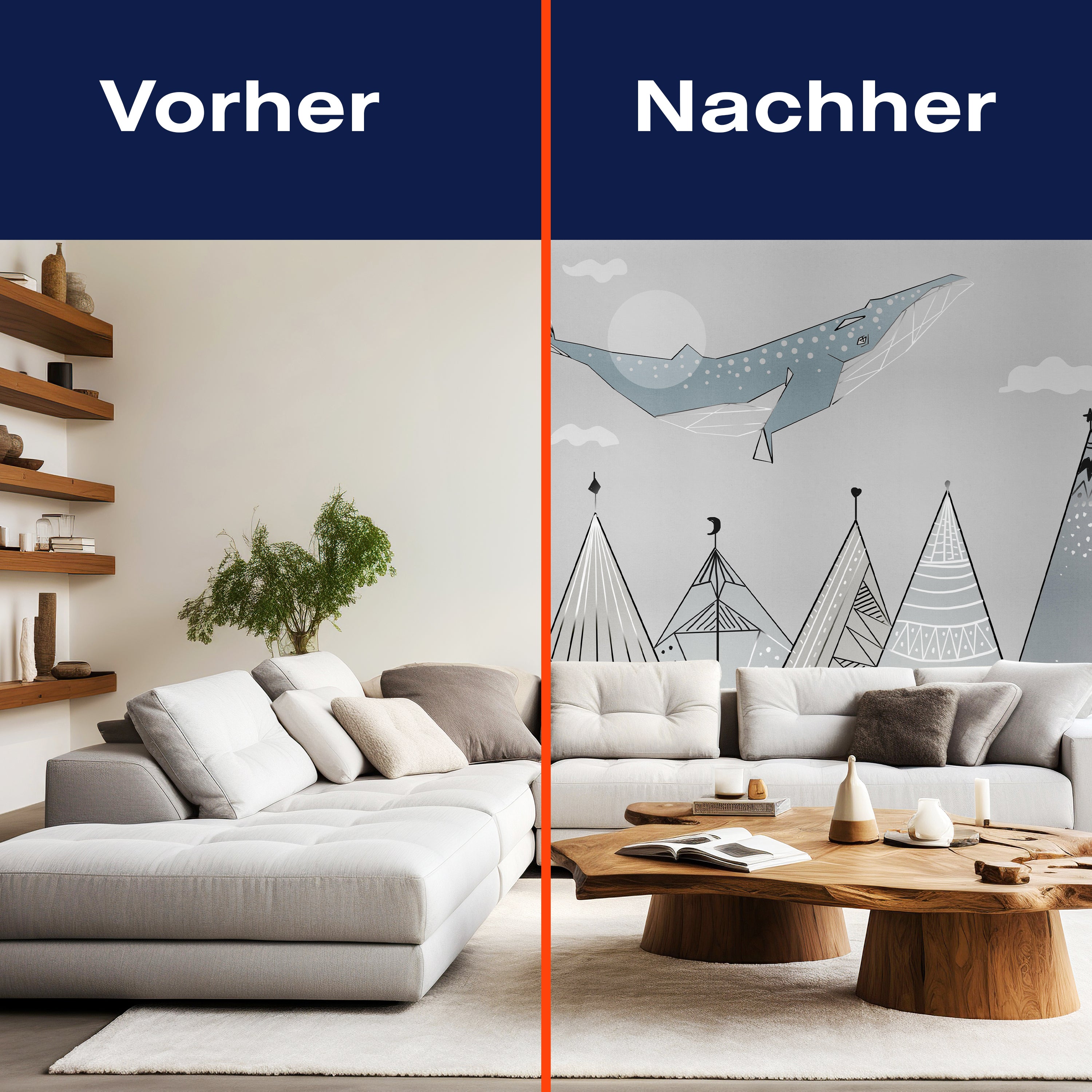 Fototapete Kinderzimmer Wal Himmel Fliegen M5827 - Bild 9 Fototapete Kinderzimmer Wal Himmel Fliegen M5827 - Bild 9