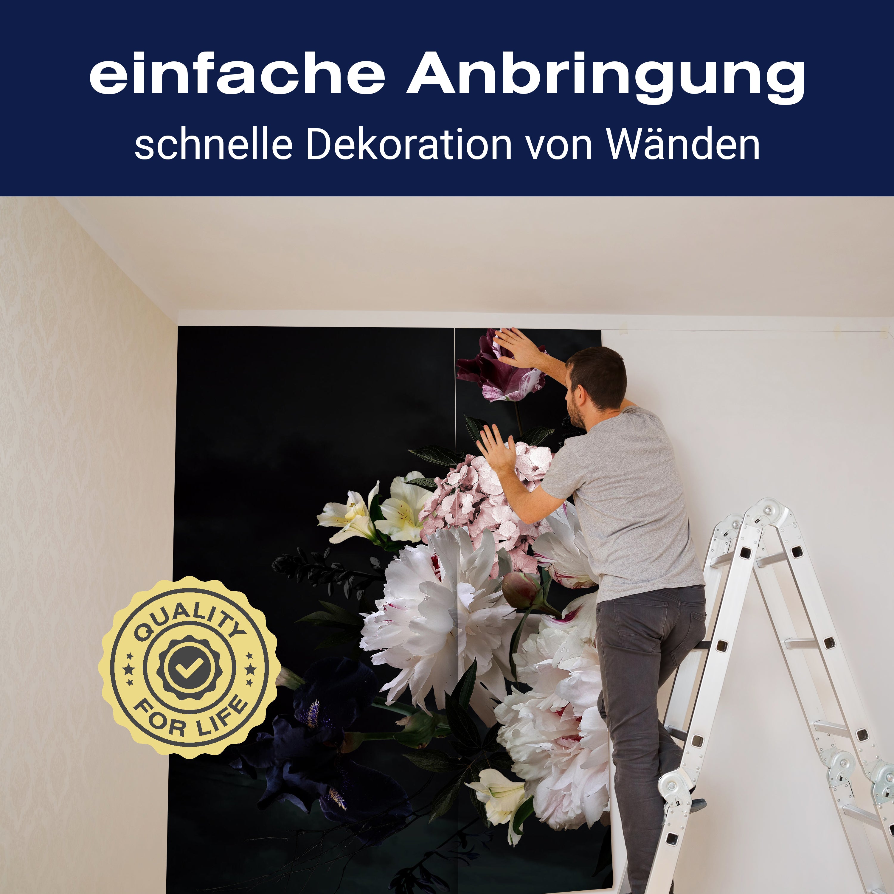 Fototapete Blüten Rosa Pflanzen M5868 - Bild 3 Fototapete Blüten Rosa Pflanzen M5868 - Bild 3