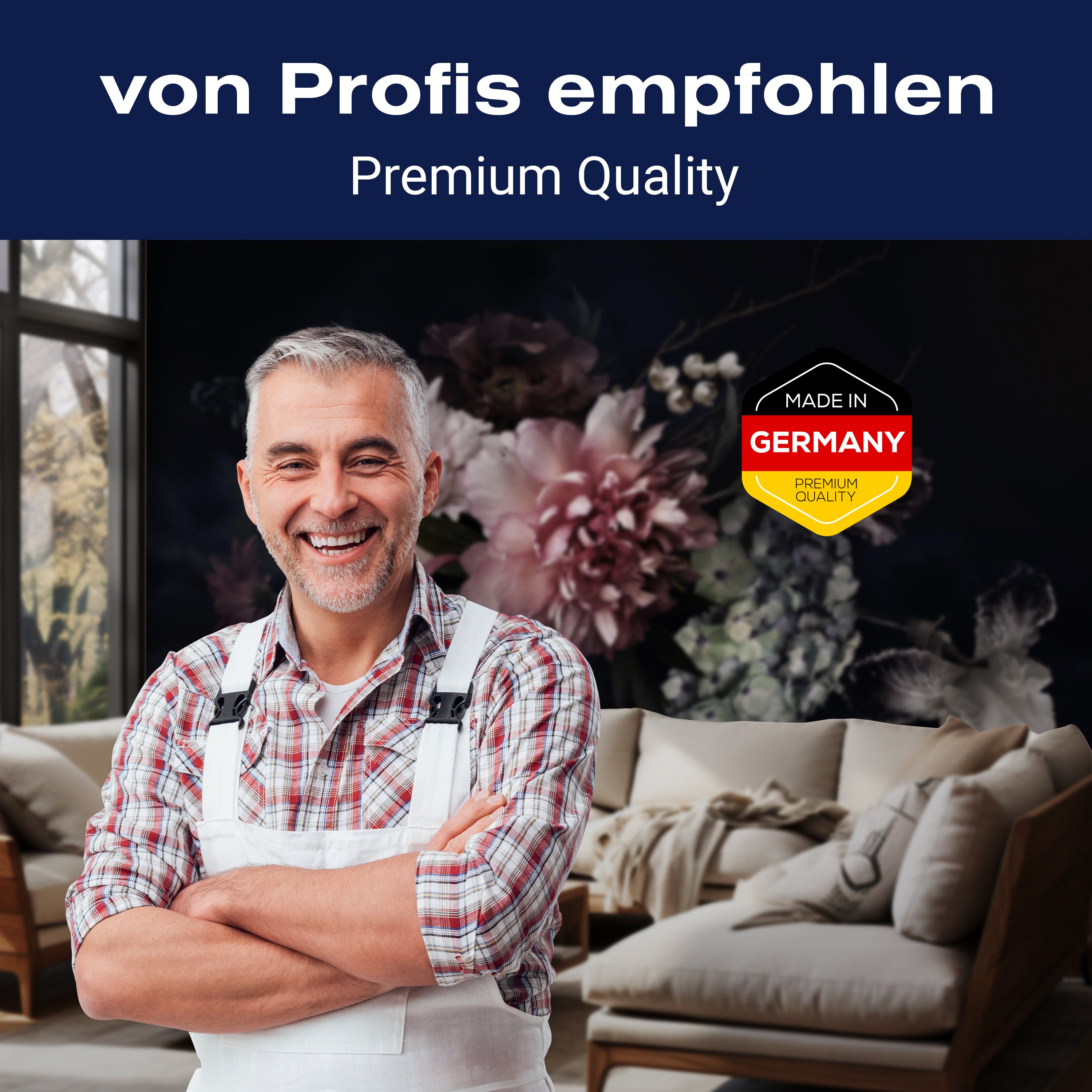 Fototapete Blumen Rosa Nebel M5870 - Bild 5 Fototapete Blumen Rosa Nebel M5870 - Bild 5