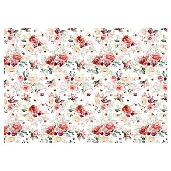Fototapete Muster Rosen Rot M5874 - Bild 2 Fototapete Muster Rosen Rot M5874 - Bild 2