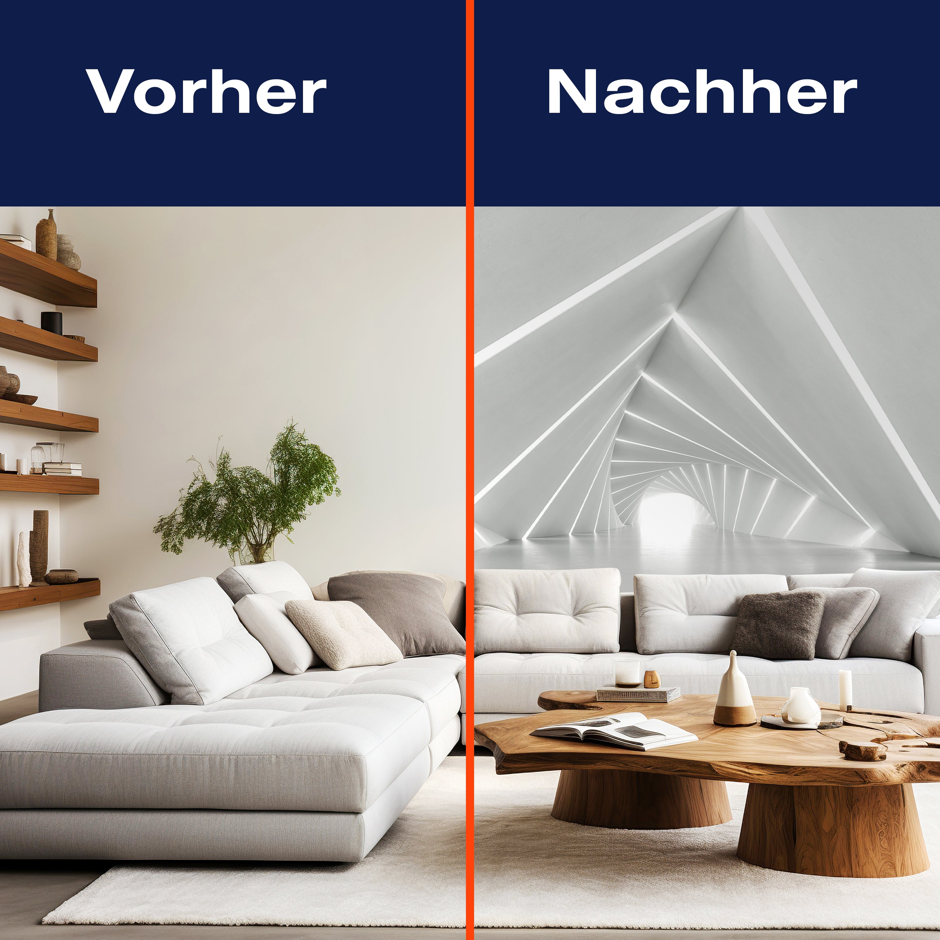 Fototapete 3D Effekt Geometrischer Tunnel M5918 - Bild 9 Fototapete 3D Effekt Geometrischer Tunnel M5918 - Bild 9