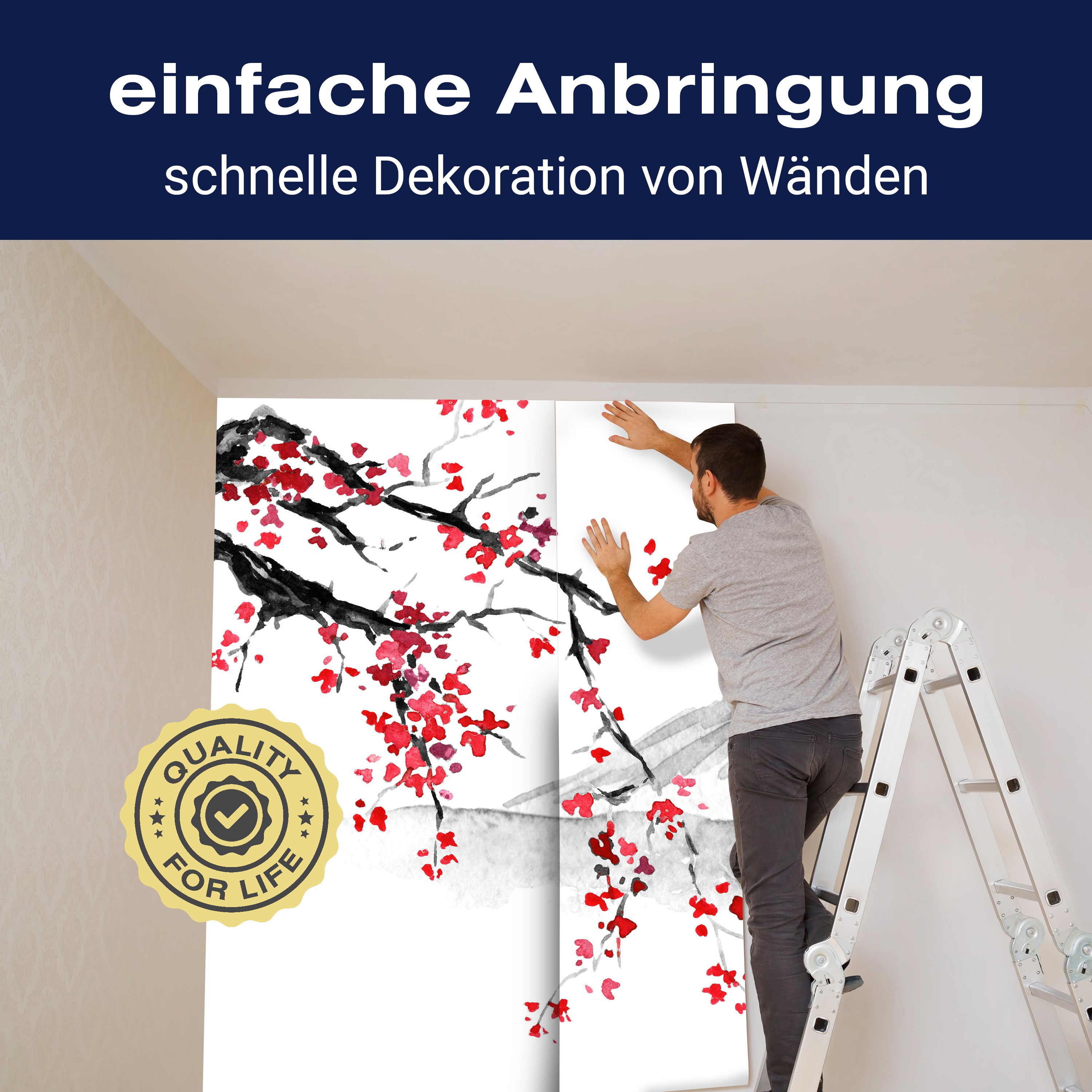 Fototapete Japanischer Stil Landschaftszeichnung M5928 - Bild 3 Fototapete Japanischer Stil Landschaftszeichnung M5928 - Bild 3