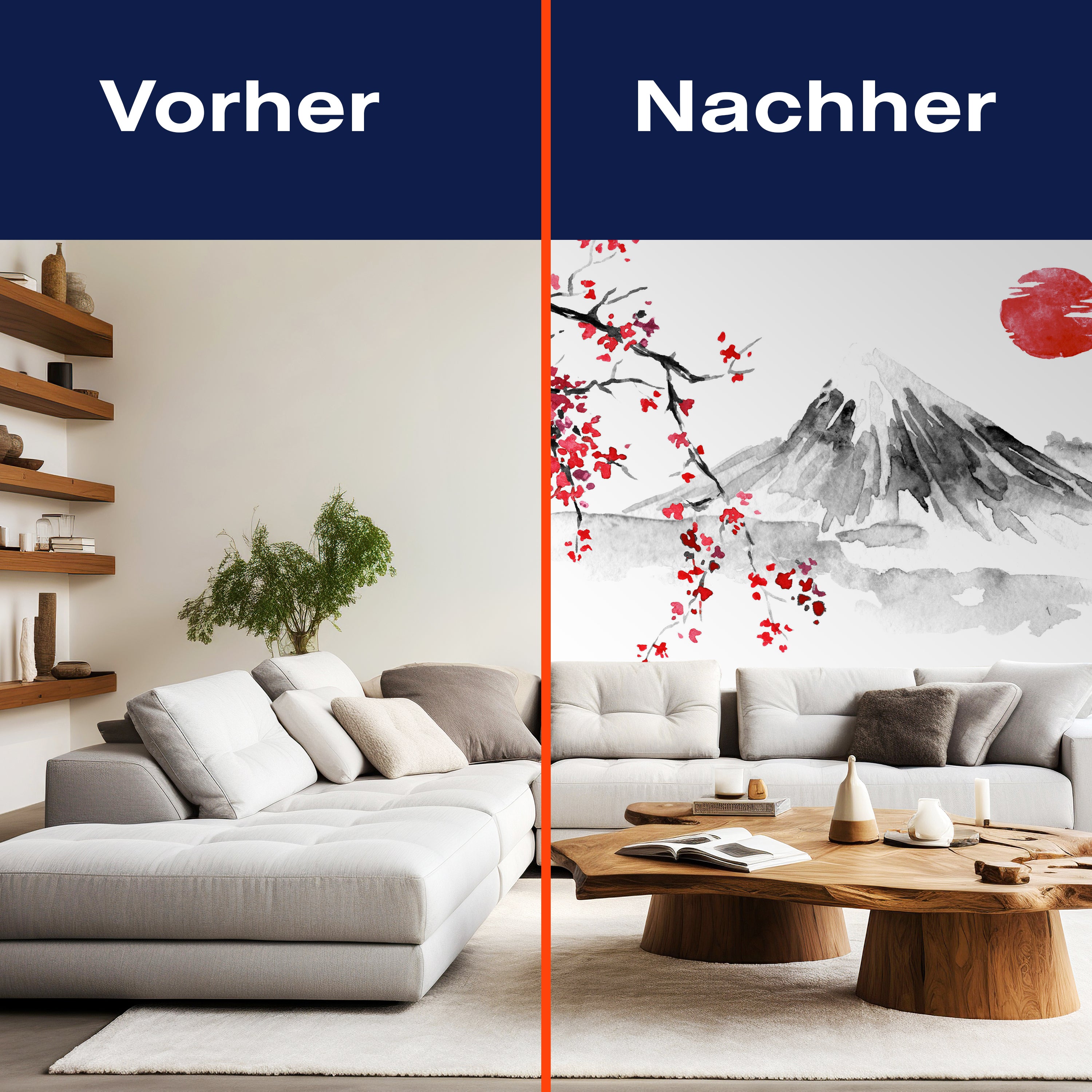 Fototapete Japanischer Stil Landschaftszeichnung M5928 - Bild 9 Fototapete Japanischer Stil Landschaftszeichnung M5928 - Bild 9