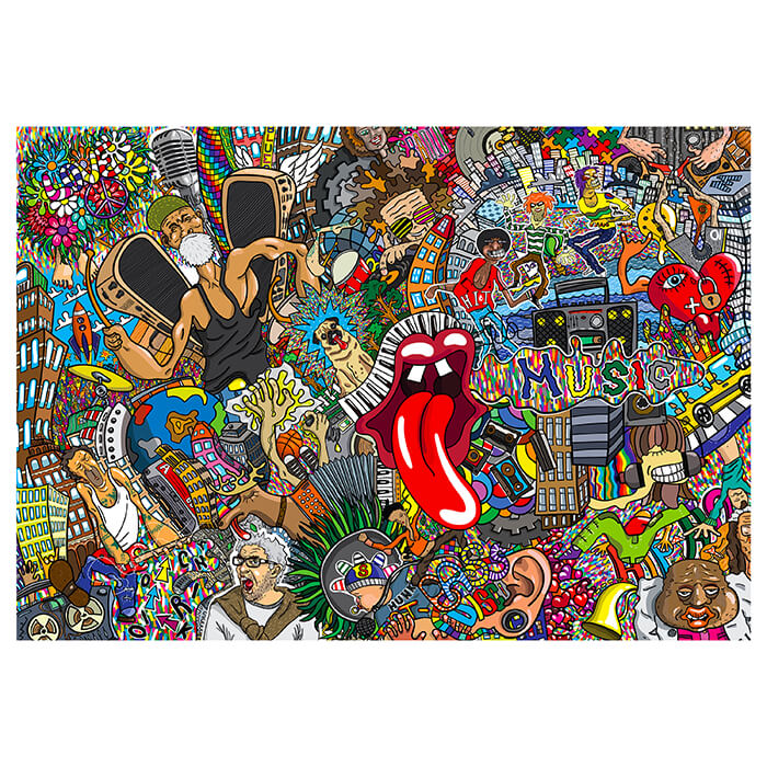 Fototapete Streetart Mund mit Zunge M5934 - Bild 2 Fototapete Streetart Mund mit Zunge M5934 - Bild 2