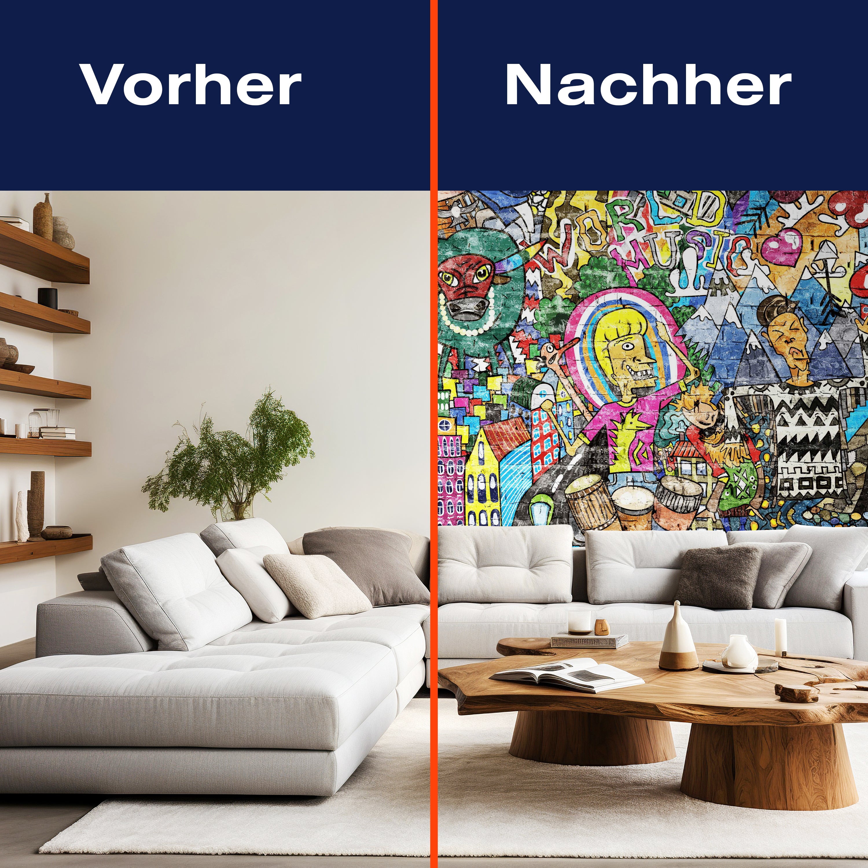 Fototapete Streetart Mensch mit Trommeln M5938 - Bild 9 Fototapete Streetart Mensch mit Trommeln M5938 - Bild 9