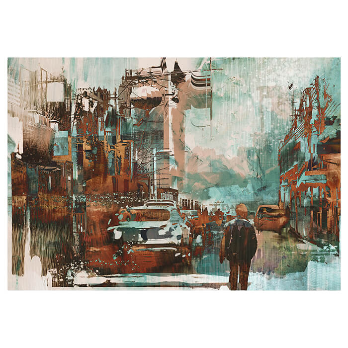 Fototapete Gemälde Brauntöne mit Mensch M5981 - Bild 2 Fototapete Gemälde Brauntöne mit Mensch M5981 - Bild 2