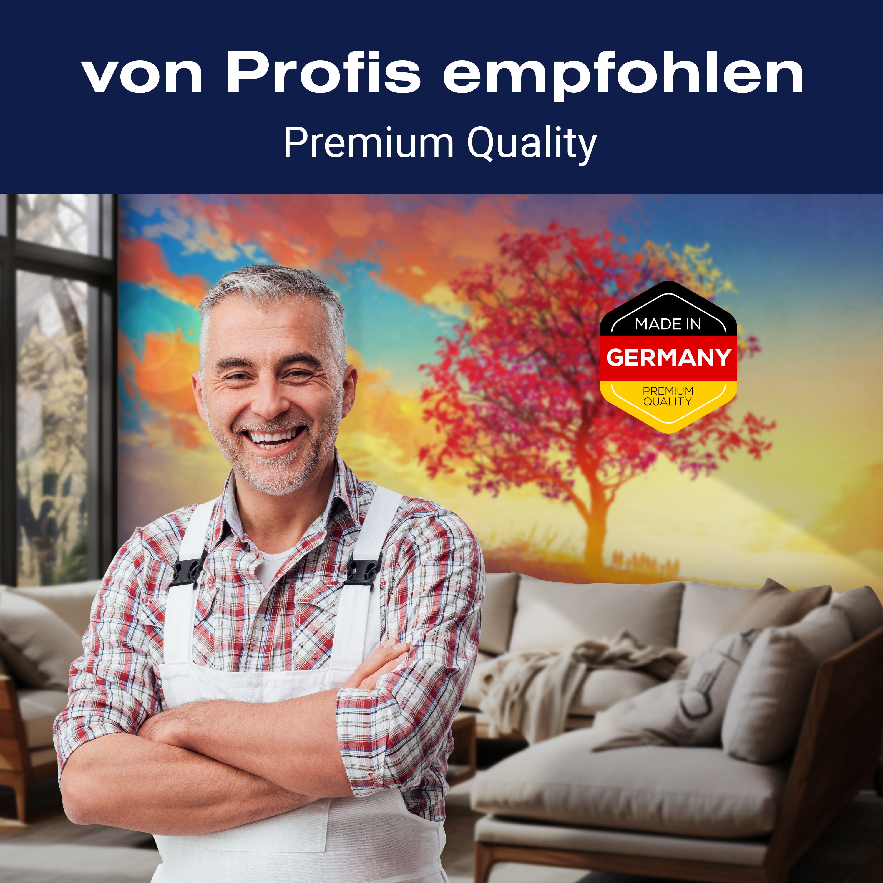 Fototapete Gemälde Mensch mit Baum M5990 - Bild 5 Fototapete Gemälde Mensch mit Baum M5990 - Bild 5