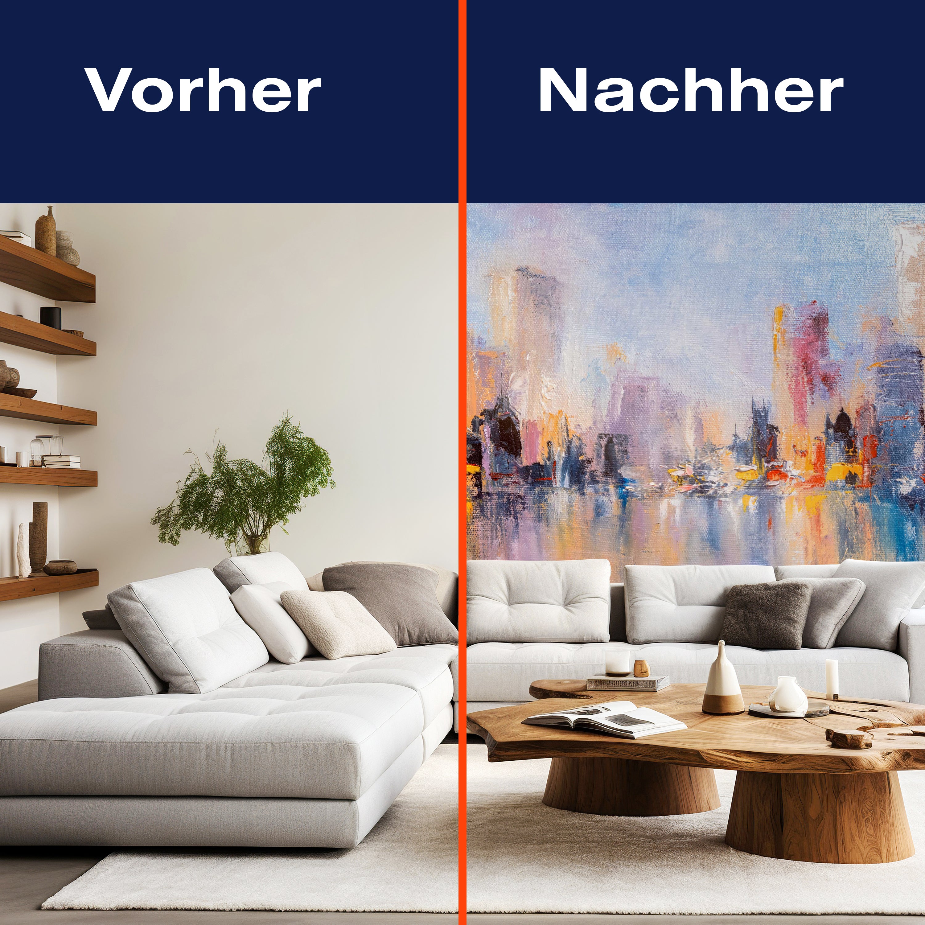 Fototapete Gemälde Stadt mit Wasser M5993 - Bild 9 Fototapete Gemälde Stadt mit Wasser M5993 - Bild 9