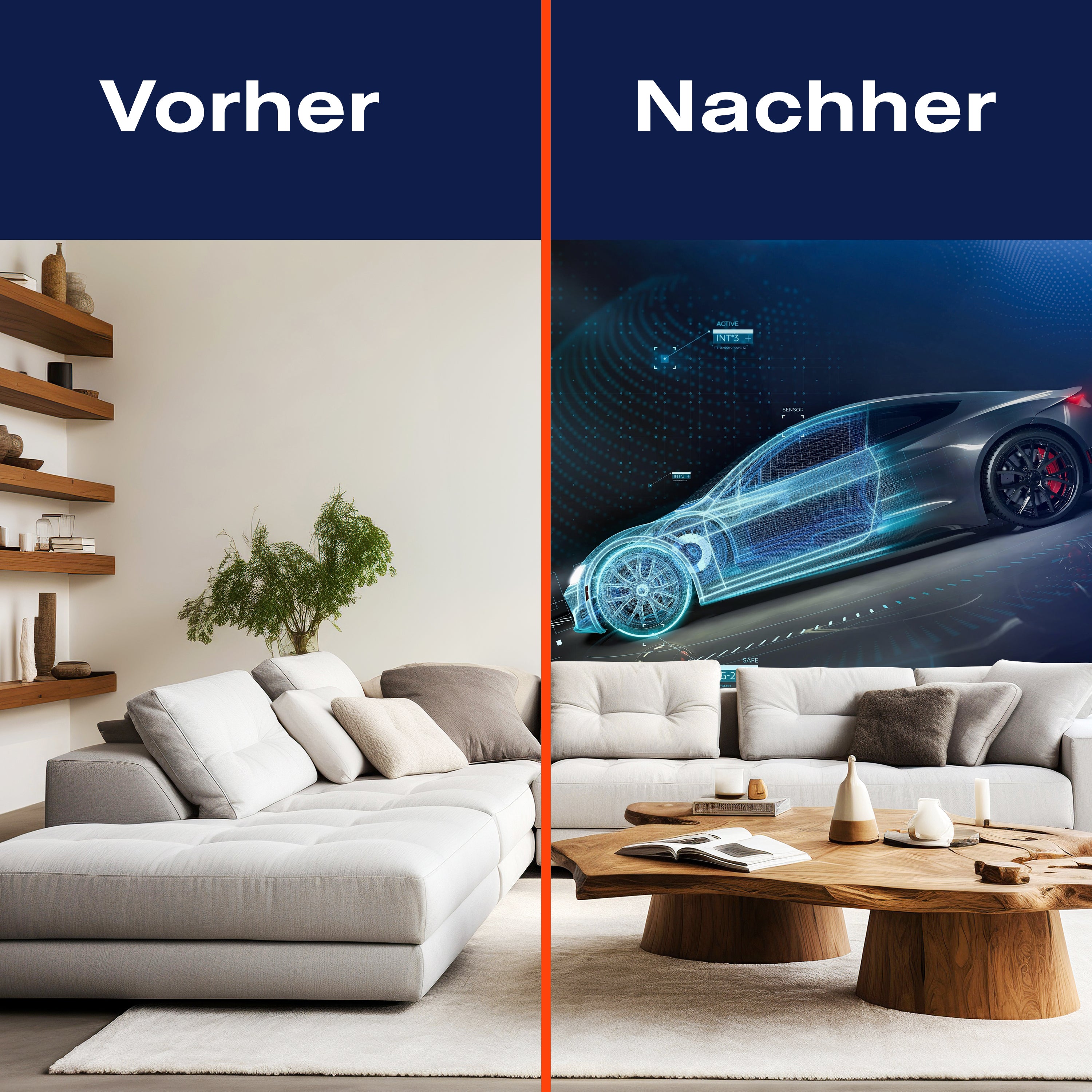 Fototapete Auto Mechanisch 3D M6046 - Bild 9 Fototapete Auto Mechanisch 3D M6046 - Bild 9