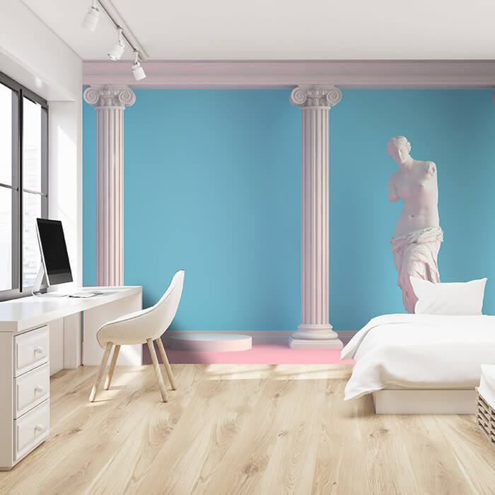 Fototapete Griechische Statue Frau Säulen M6064 - Bild 1 Fototapete Griechische Statue Frau Säulen M6064 - Bild 1