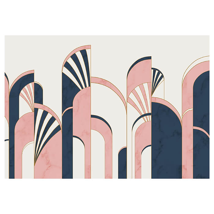 Fototapete Art Deco Design Vintage M6110 - Bild 2 Fototapete Art Deco Design Vintage M6110 - Bild 2