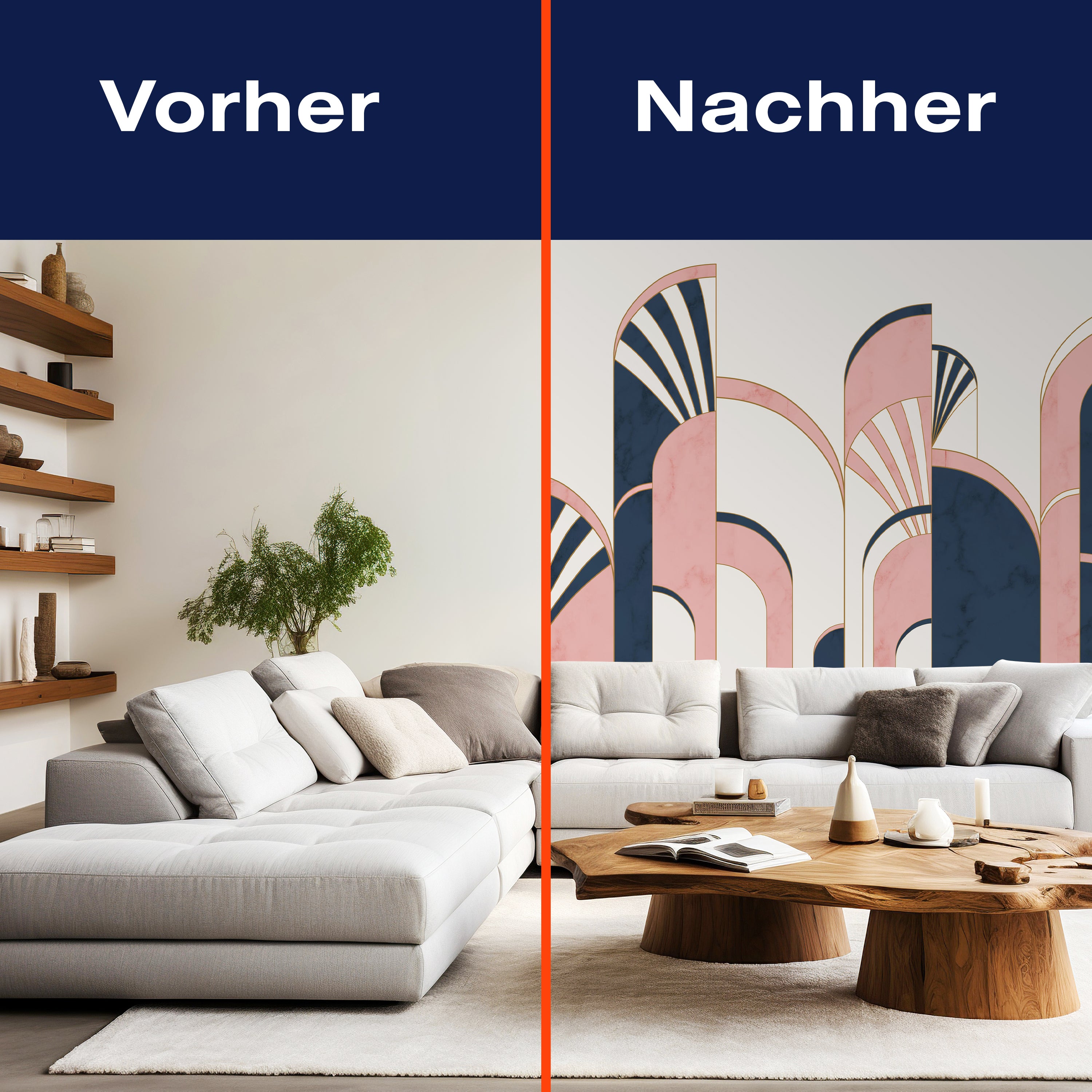 Fototapete Art Deco Design Vintage M6110 - Bild 9 Fototapete Art Deco Design Vintage M6110 - Bild 9