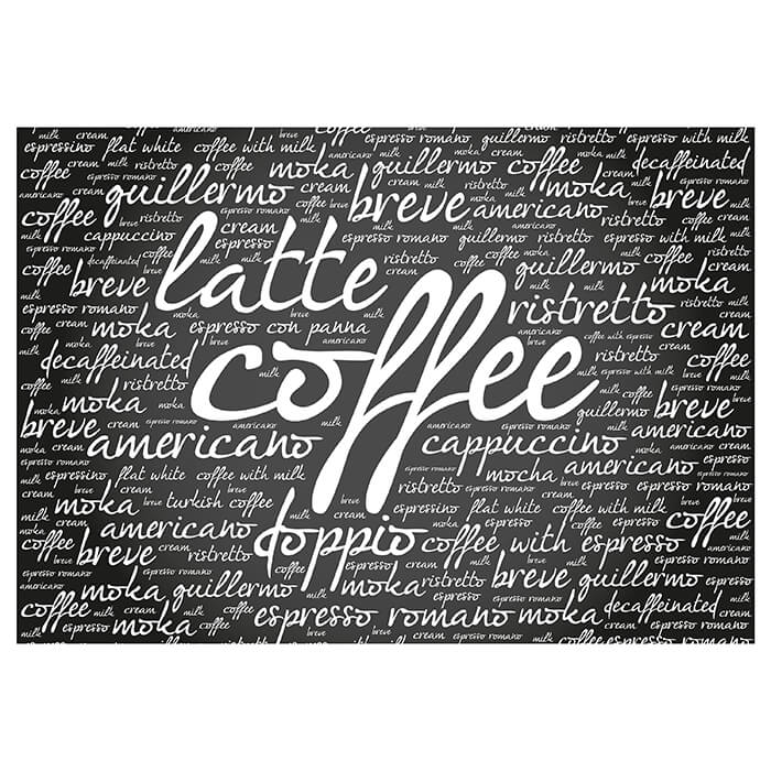 Fototapete Latte Coffee Küche M6154 - Bild 2 Fototapete Latte Coffee Küche M6154 - Bild 2