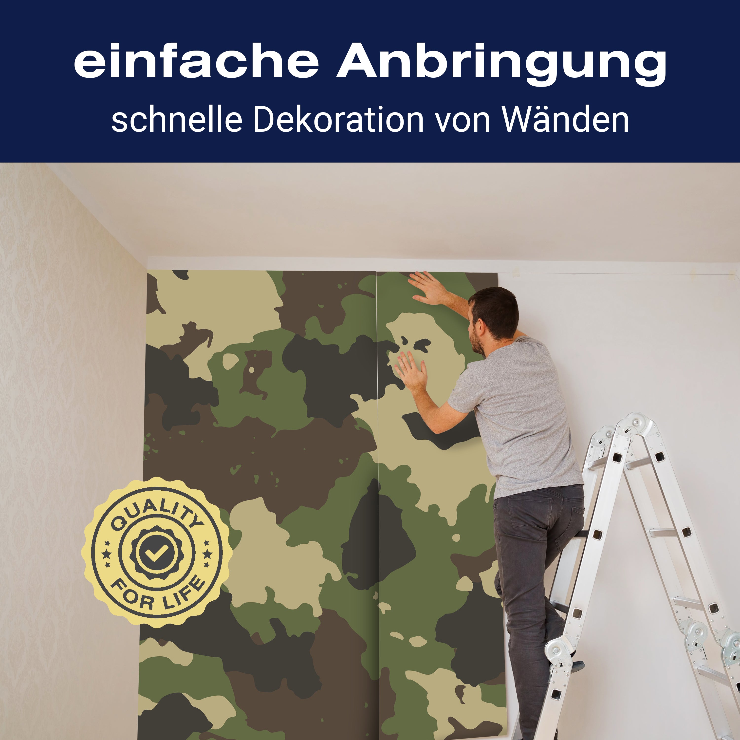 Fototapete Camouflage Tarn Militär M6167 - Bild 3 Fototapete Camouflage Tarn Militär M6167 - Bild 3