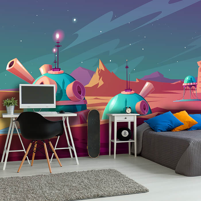 Fototapete Kindermotiv Weltraum Weltall M6170 - Bild 1 Fototapete Kindermotiv Weltraum Weltall M6170 - Bild 1