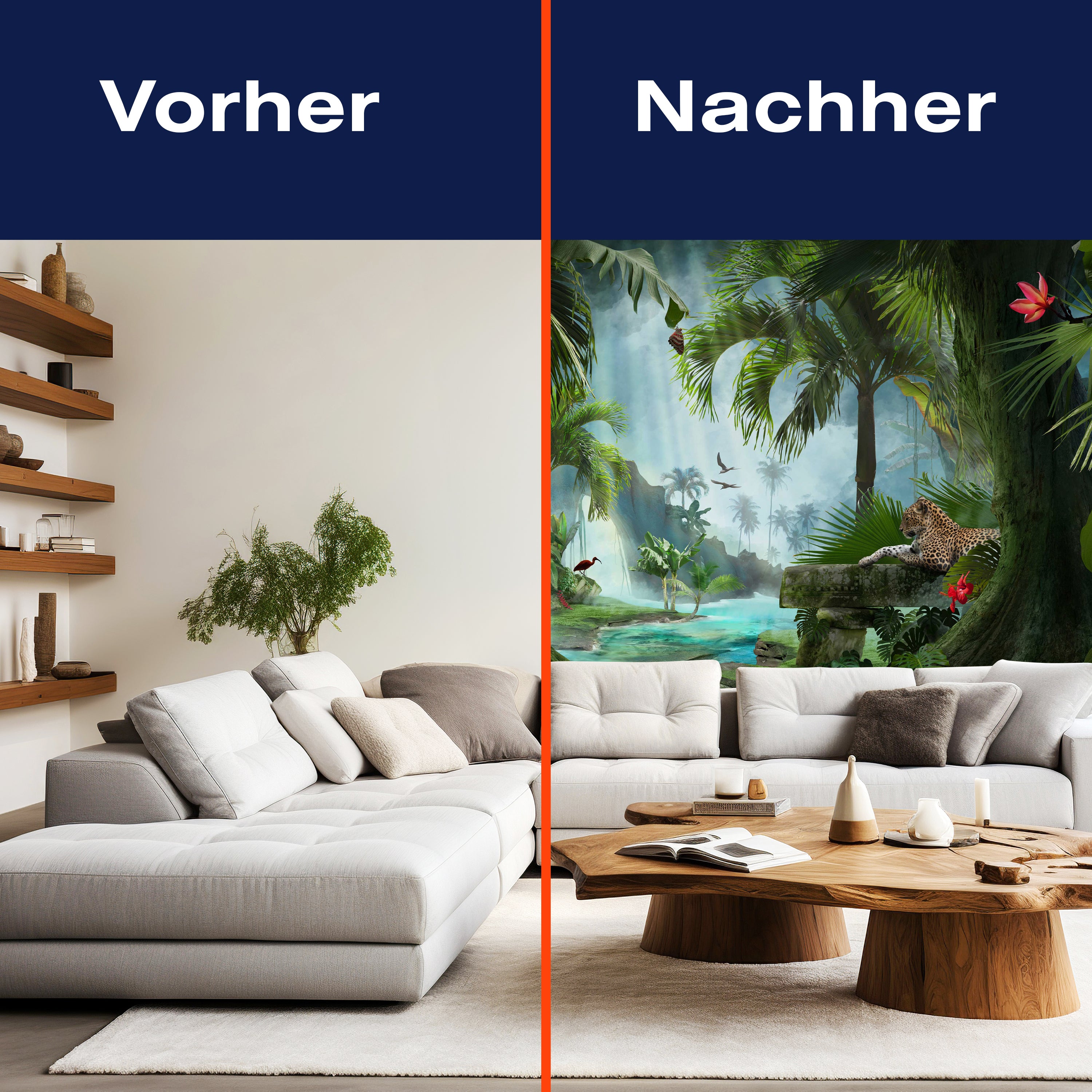 Fototapete Dschungel Jaguar Regenwald M6177 - Bild 9 Fototapete Dschungel Jaguar Regenwald M6177 - Bild 9