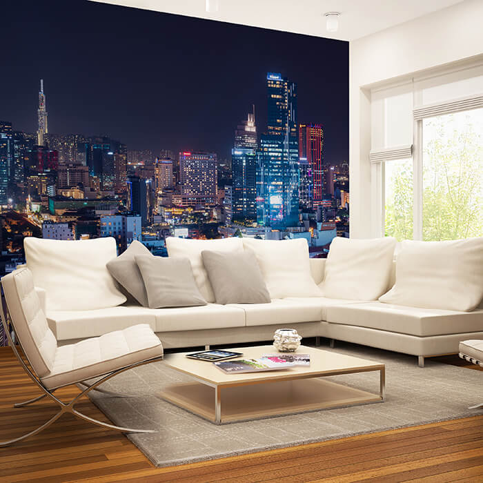 Fototapete Stadt Wolkenkratzer Skyline M6189 - Bild 1 Fototapete Stadt Wolkenkratzer Skyline M6189 - Bild 1