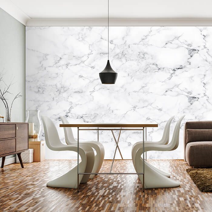 Fototapete Marmor Marmoroptik weiß hell M6208 - Bild 1 Fototapete Marmor Marmoroptik weiß hell M6208 - Bild 1