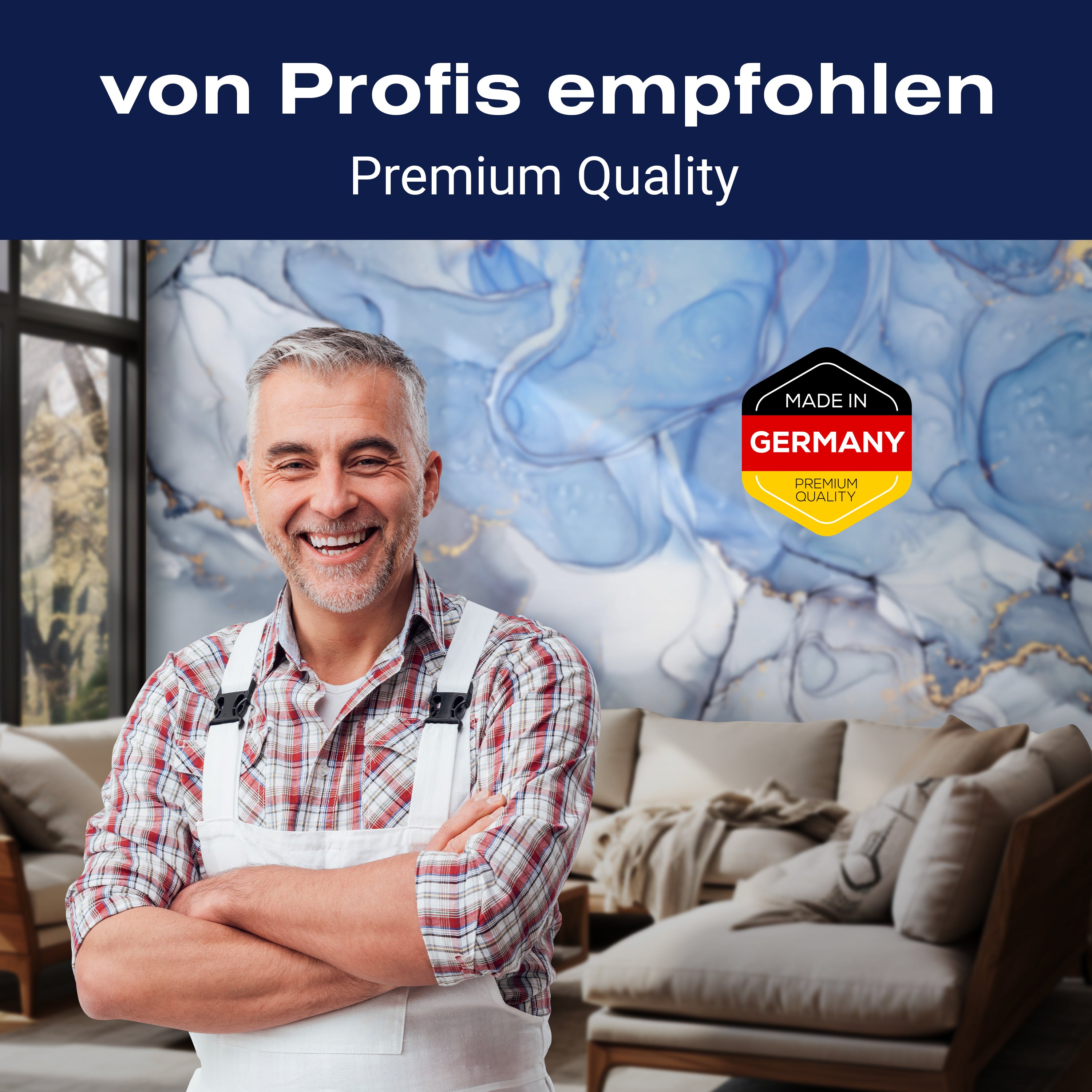 Fototapete Marmor Marmordekor blau grau M6218 - Bild 5 Fototapete Marmor Marmordekor blau grau M6218 - Bild 5