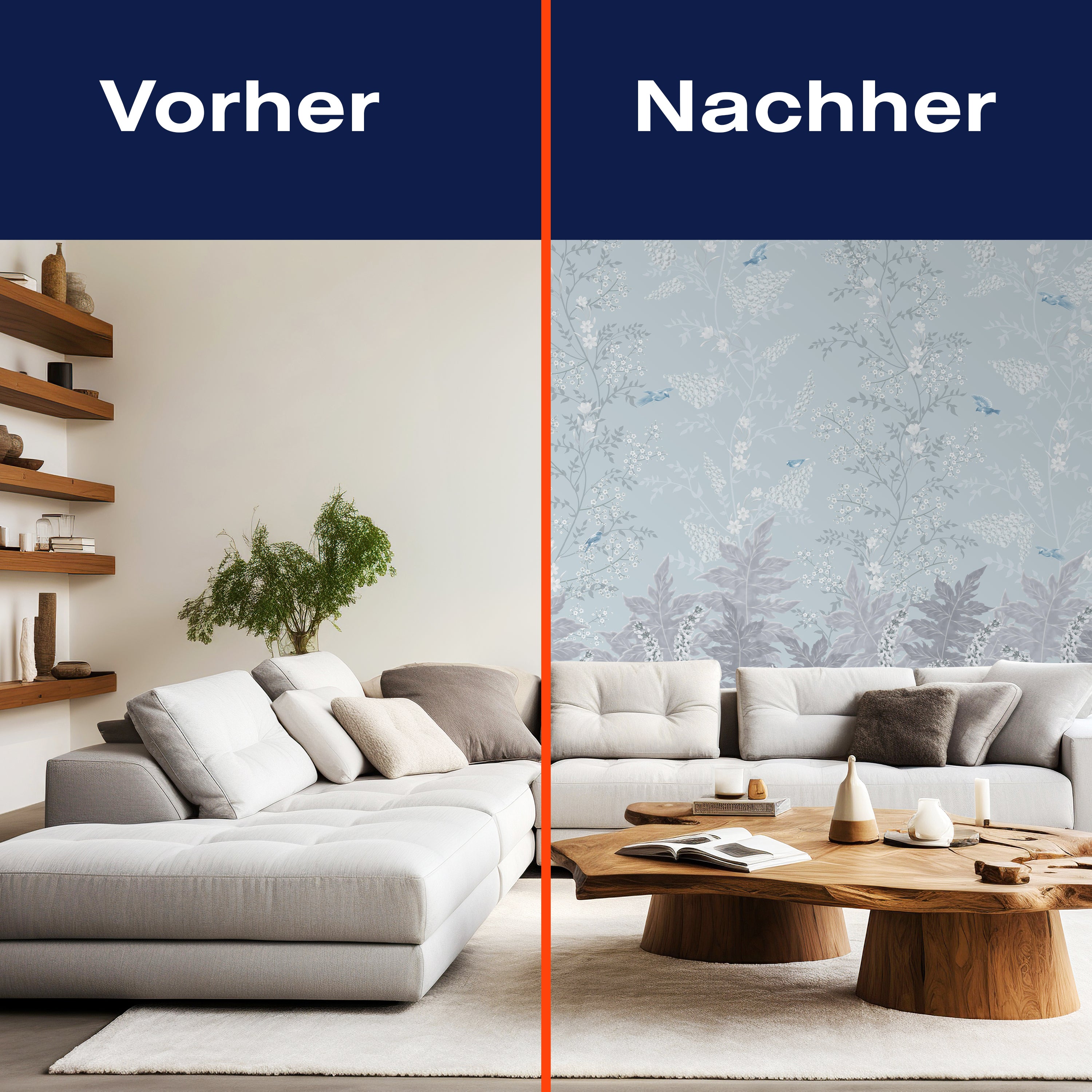 Fototapete Vintage Vögel Muster M6281 - Bild 9 Fototapete Vintage Vögel Muster M6281 - Bild 9