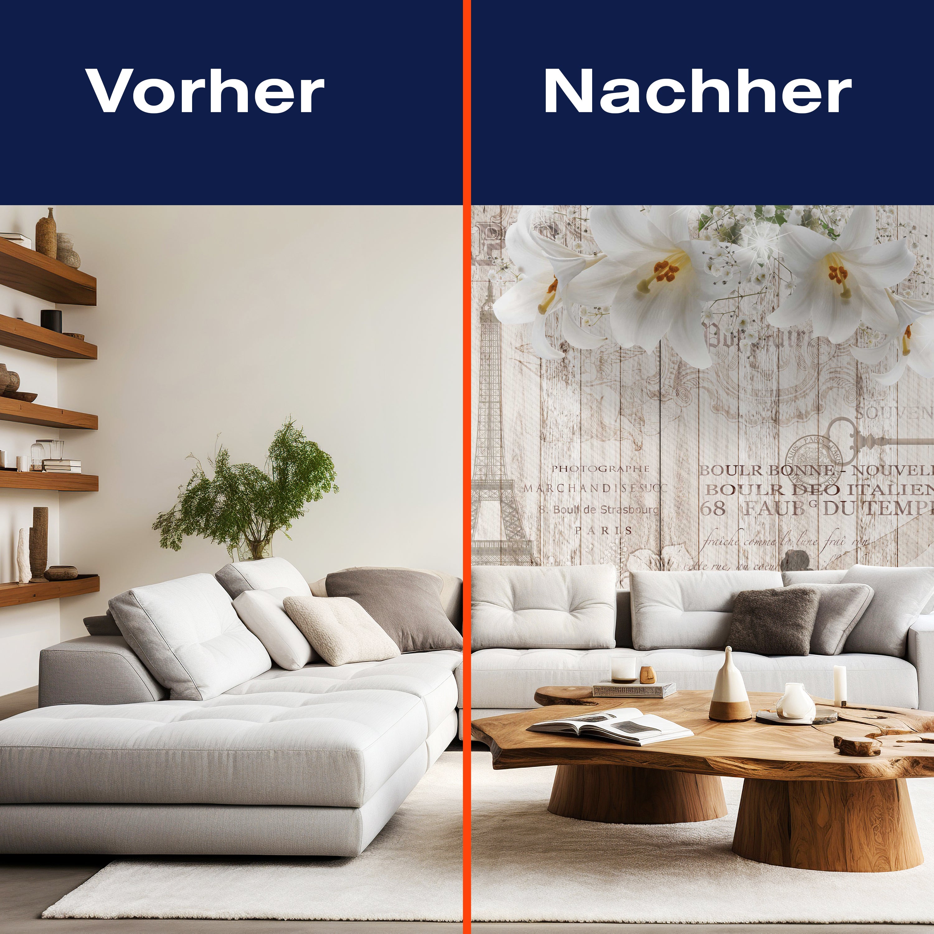 Fototapete Vintage Eiffelturm Holz M6303 - Bild 9 Fototapete Vintage Eiffelturm Holz M6303 - Bild 9