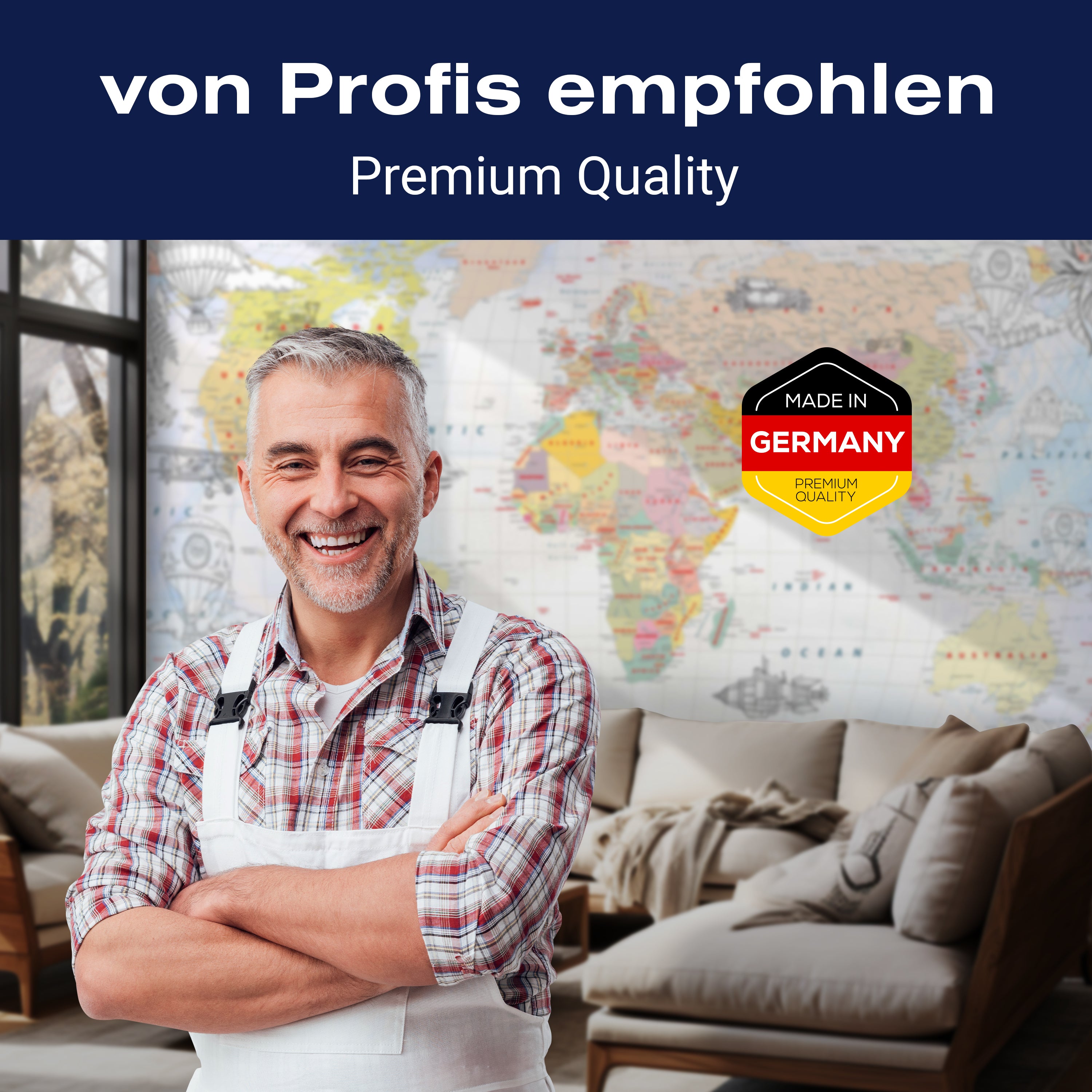 Fototapete Vintage Weltkarte Illustration M6312 - Bild 5 Fototapete Vintage Weltkarte Illustration M6312 - Bild 5