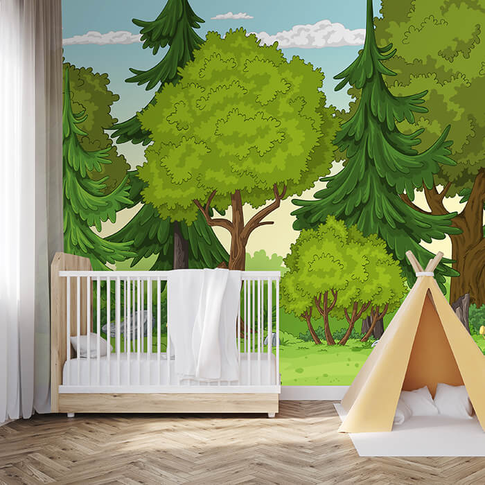 Fototapete Kinder Wald Natur M6337 - Bild 1 Fototapete Kinder Wald Natur M6337 - Bild 1