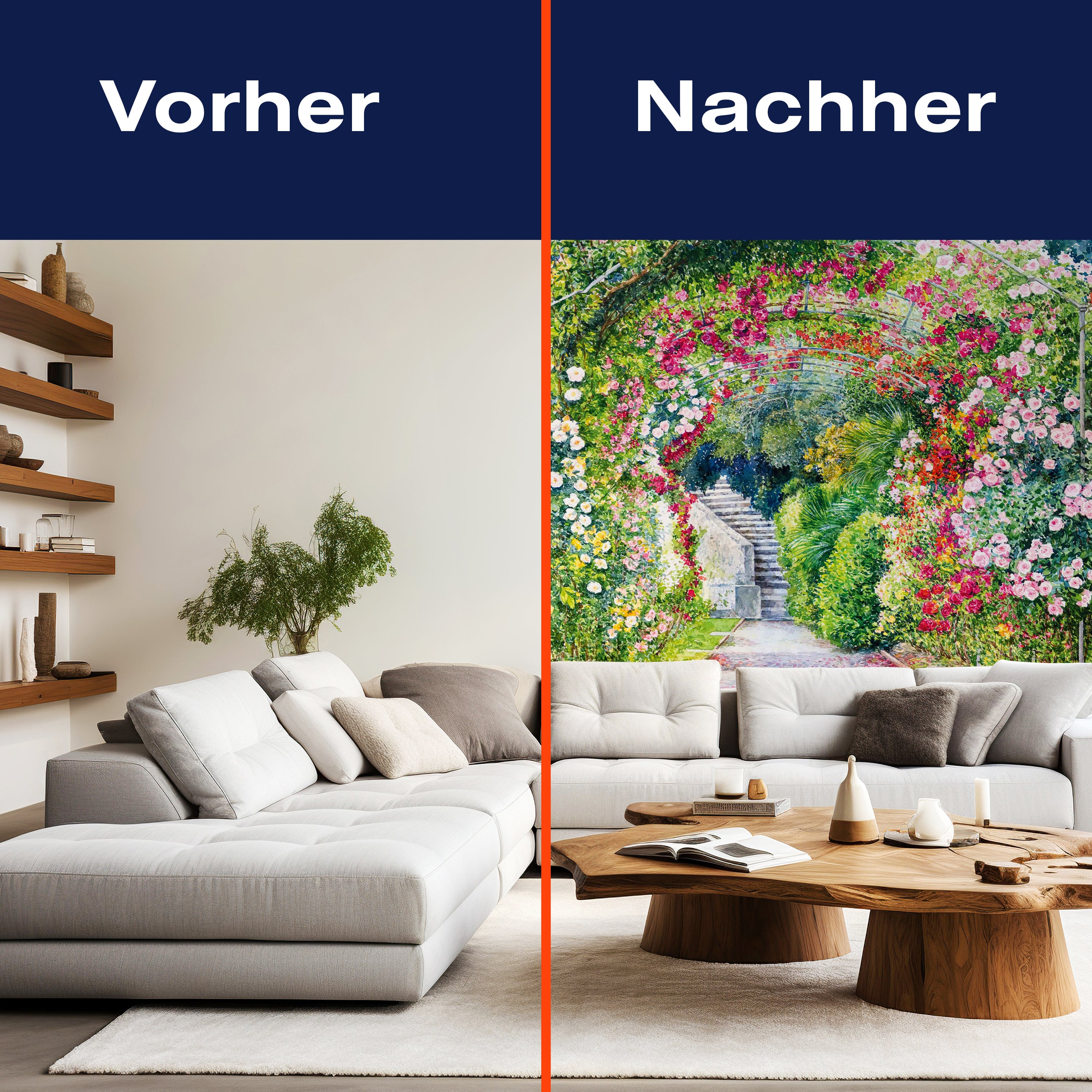 Fototapete Blumen Garten Park M6338 - Bild 9 Fototapete Blumen Garten Park M6338 - Bild 9