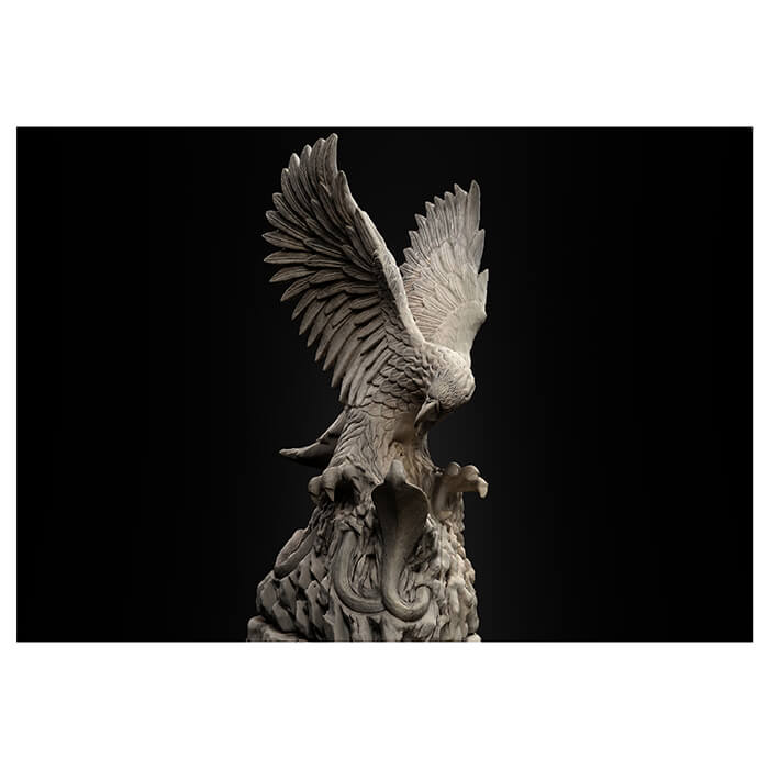 Fototapete Statue Skulptur Adler M6352 - Bild 2 Fototapete Statue Skulptur Adler M6352 - Bild 2