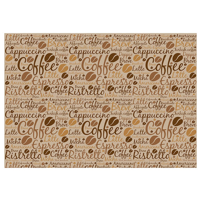 Fototapete Kaffee Muster braun M6386 - Bild 2 Fototapete Kaffee Muster braun M6386 - Bild 2