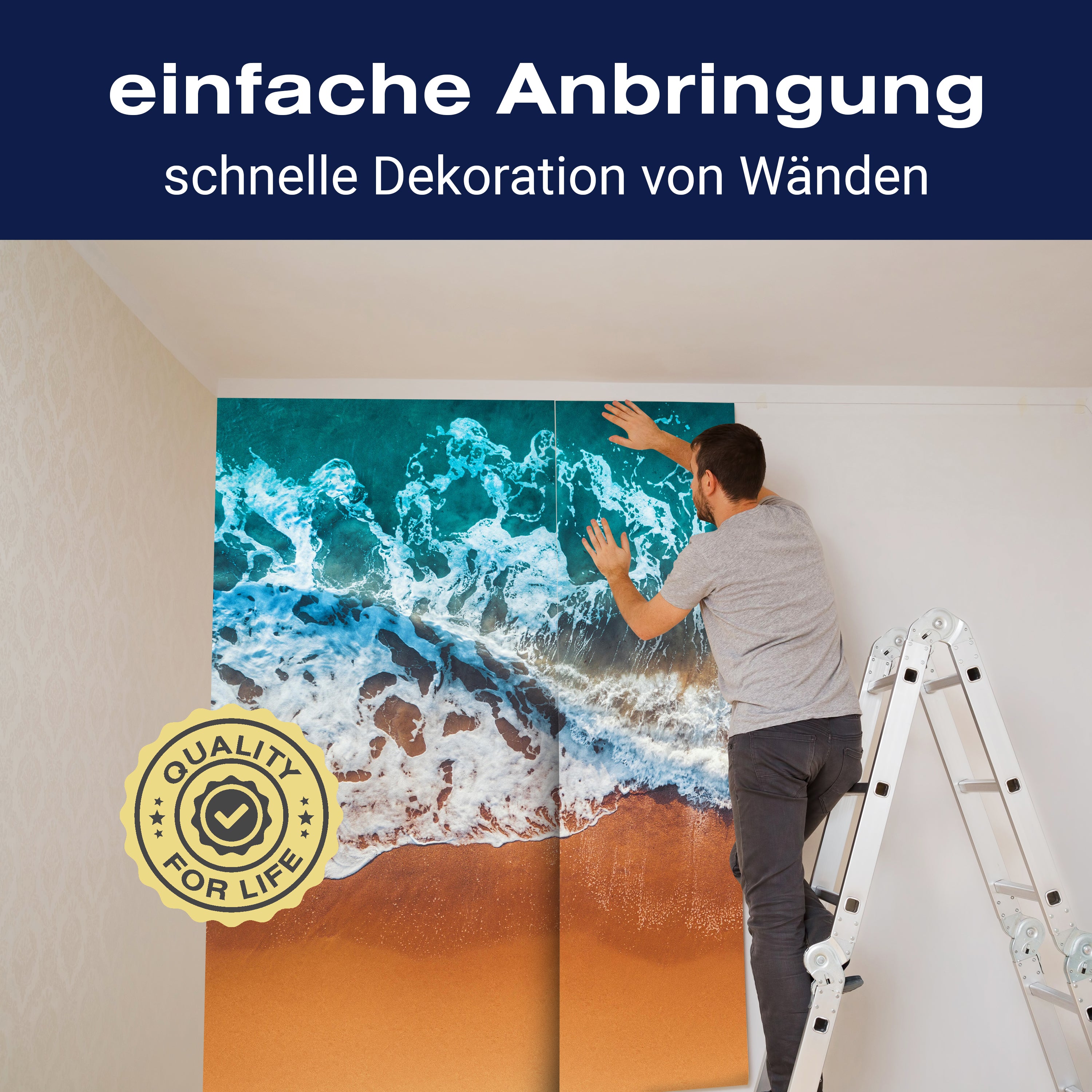 Fototapete Meer Wellen Strand M6483 - Bild 3 Fototapete Meer Wellen Strand M6483 - Bild 3