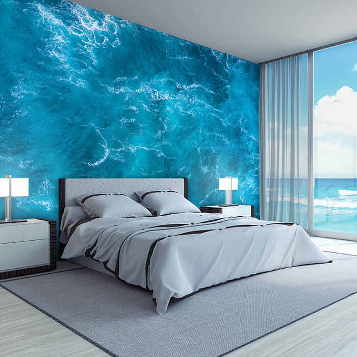 Fototapete Wellen Ozean Luftbild M6484 - Bild 1 Fototapete Wellen Ozean Luftbild M6484 - Bild 1