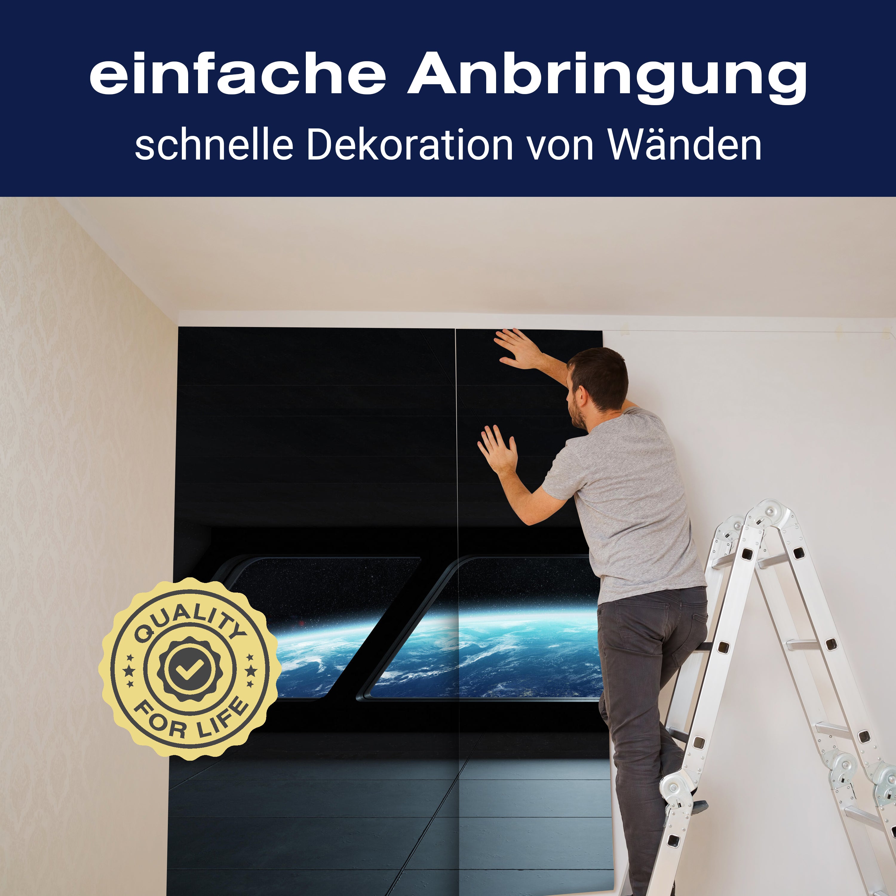 Fototapete Erde Weltraum Weltall M6492 - Bild 3 Fototapete Erde Weltraum Weltall M6492 - Bild 3