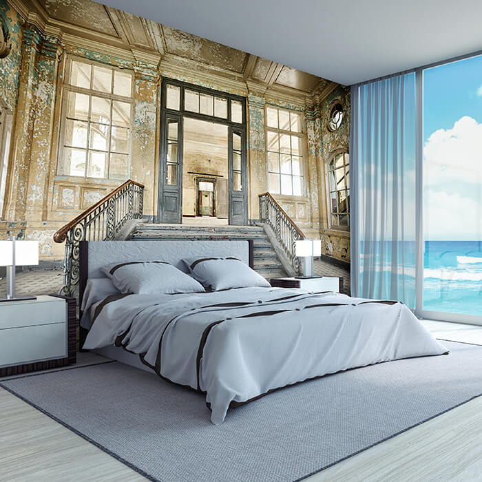 Fototapete Lost Place altes Haus M6494 - Bild 1 Fototapete Lost Place altes Haus M6494 - Bild 1